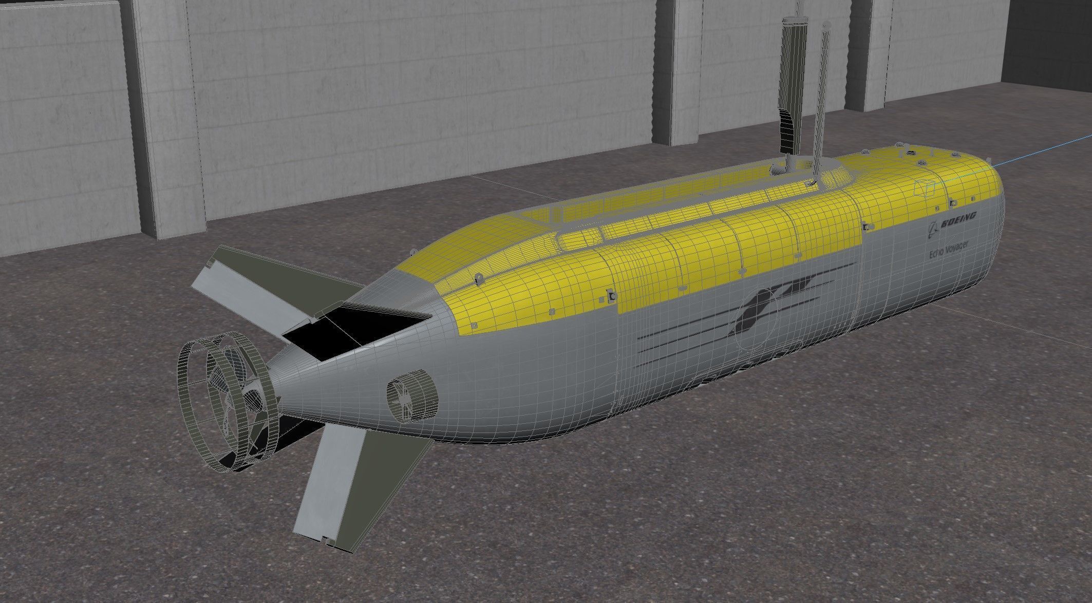 B echo voyager 3D model_10