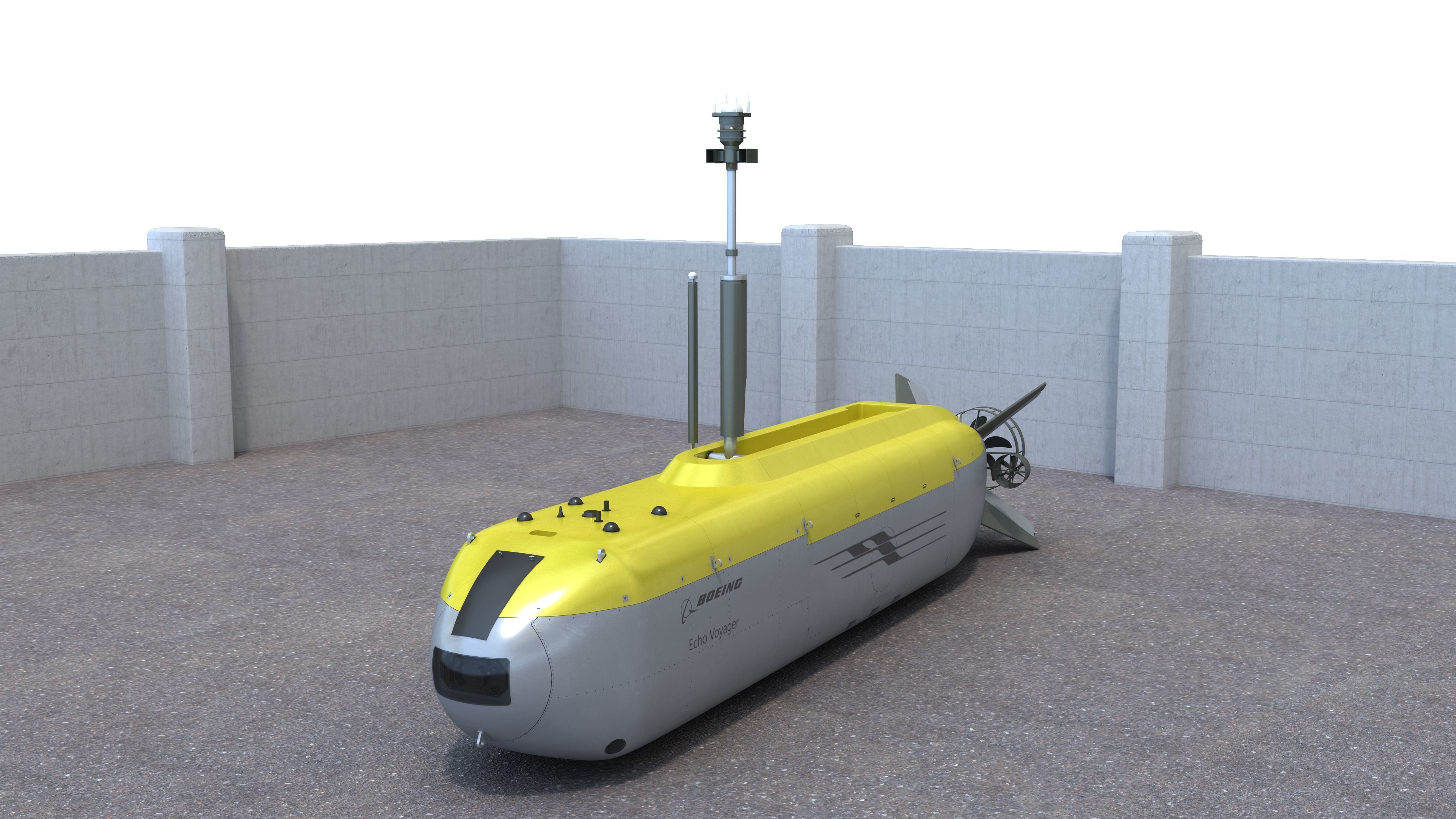 B echo voyager 3D model_4