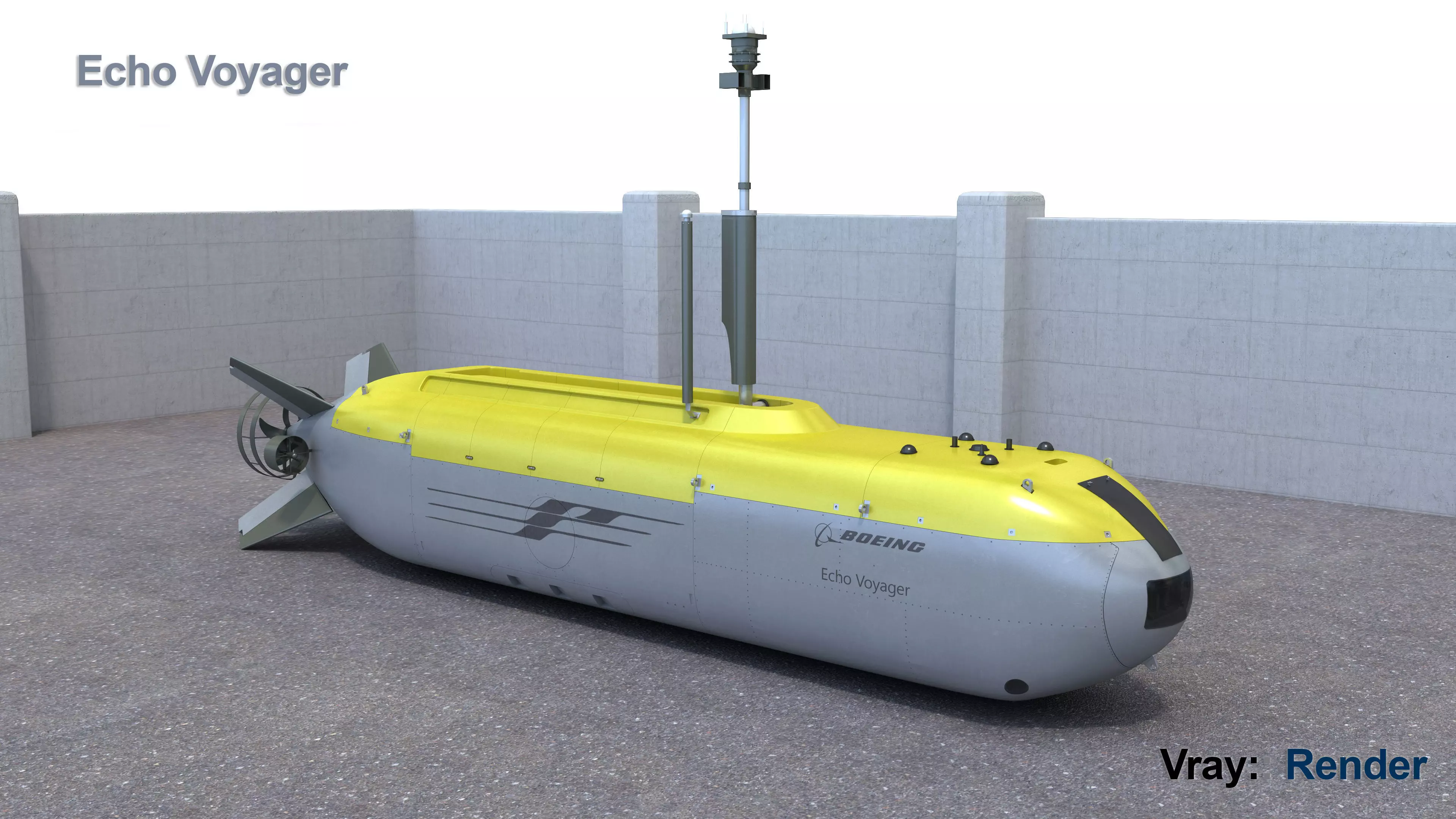 B echo voyager 3D model_0