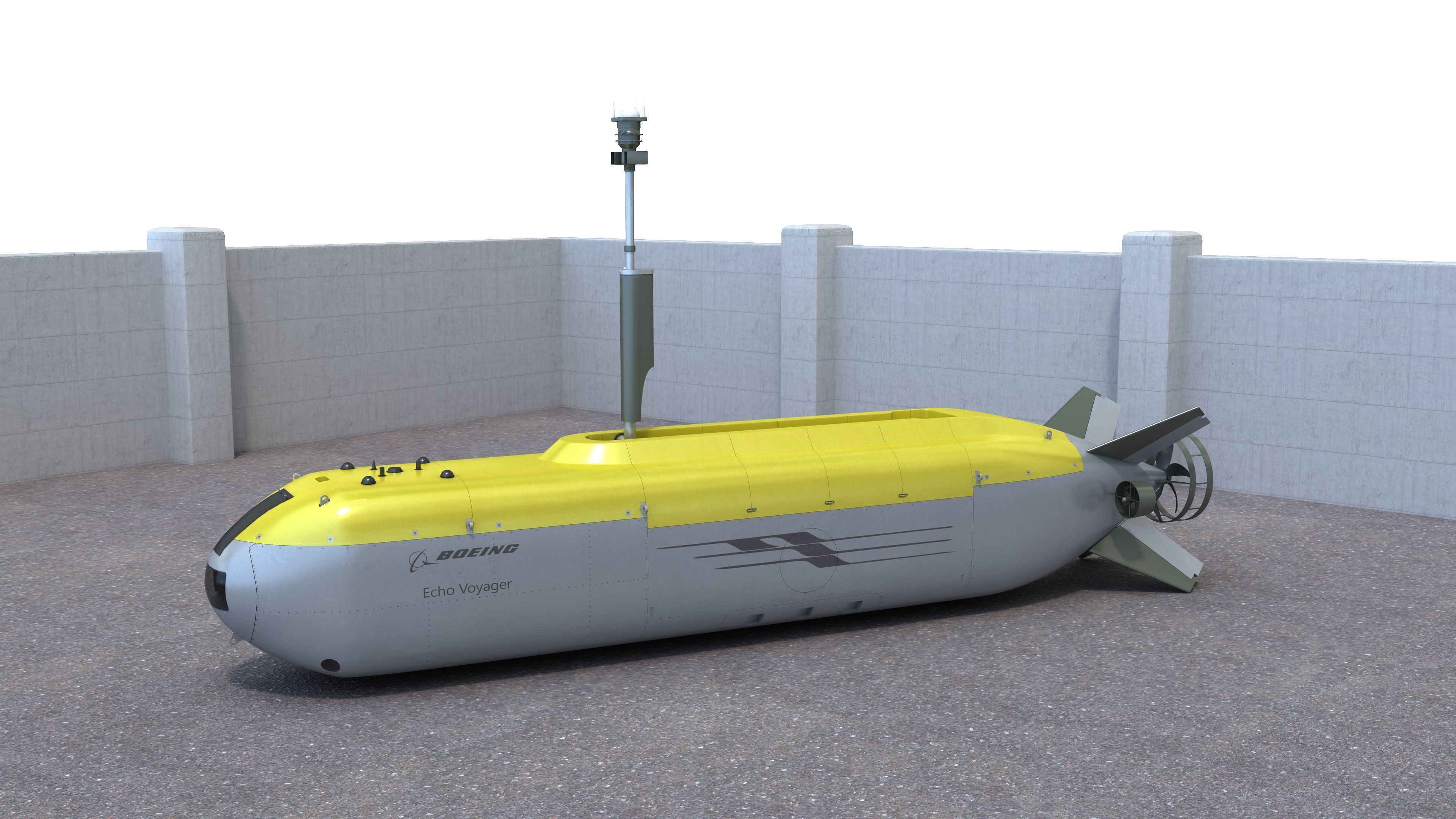 B echo voyager 3D model_3