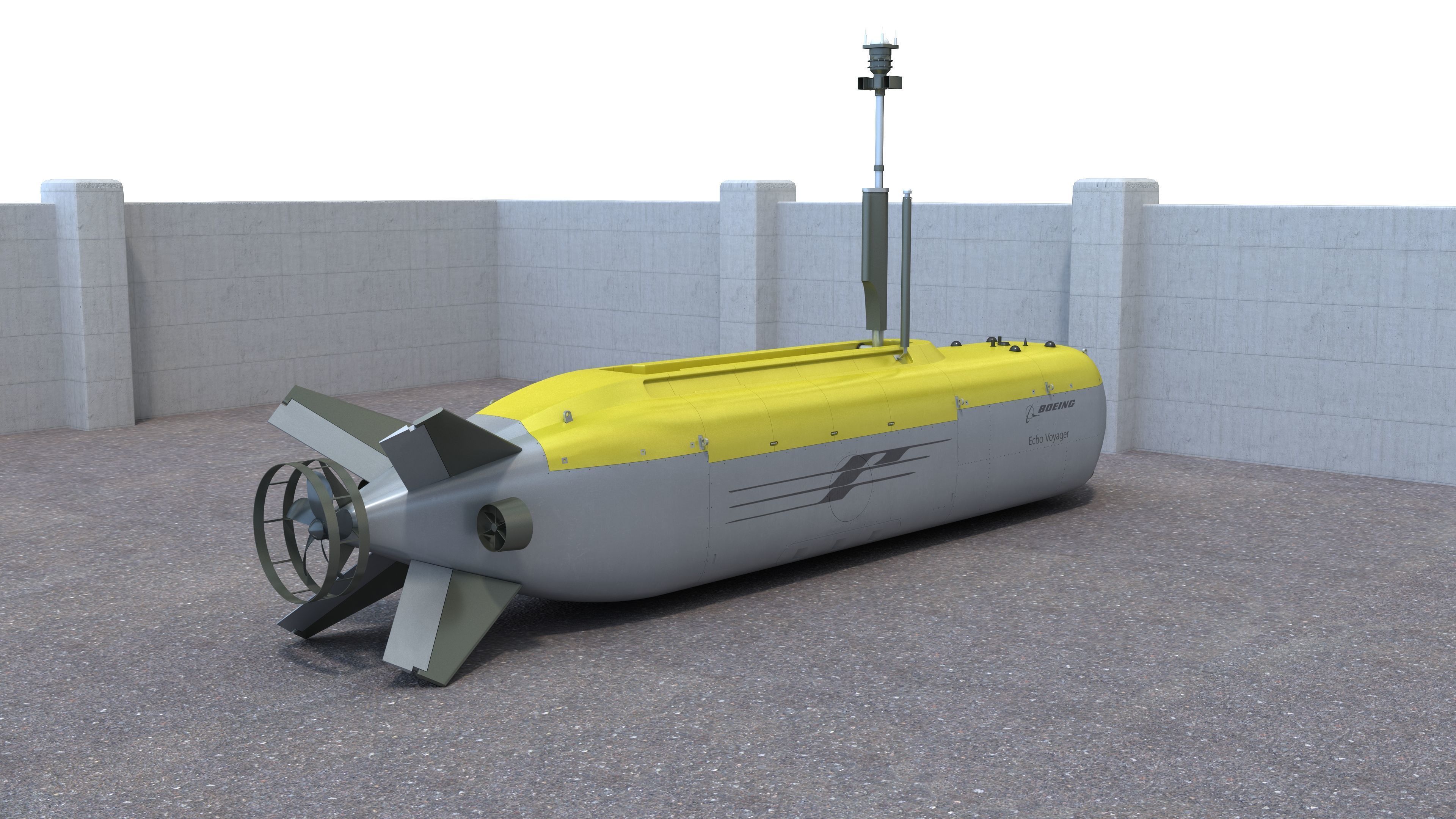 B echo voyager 3D model_1