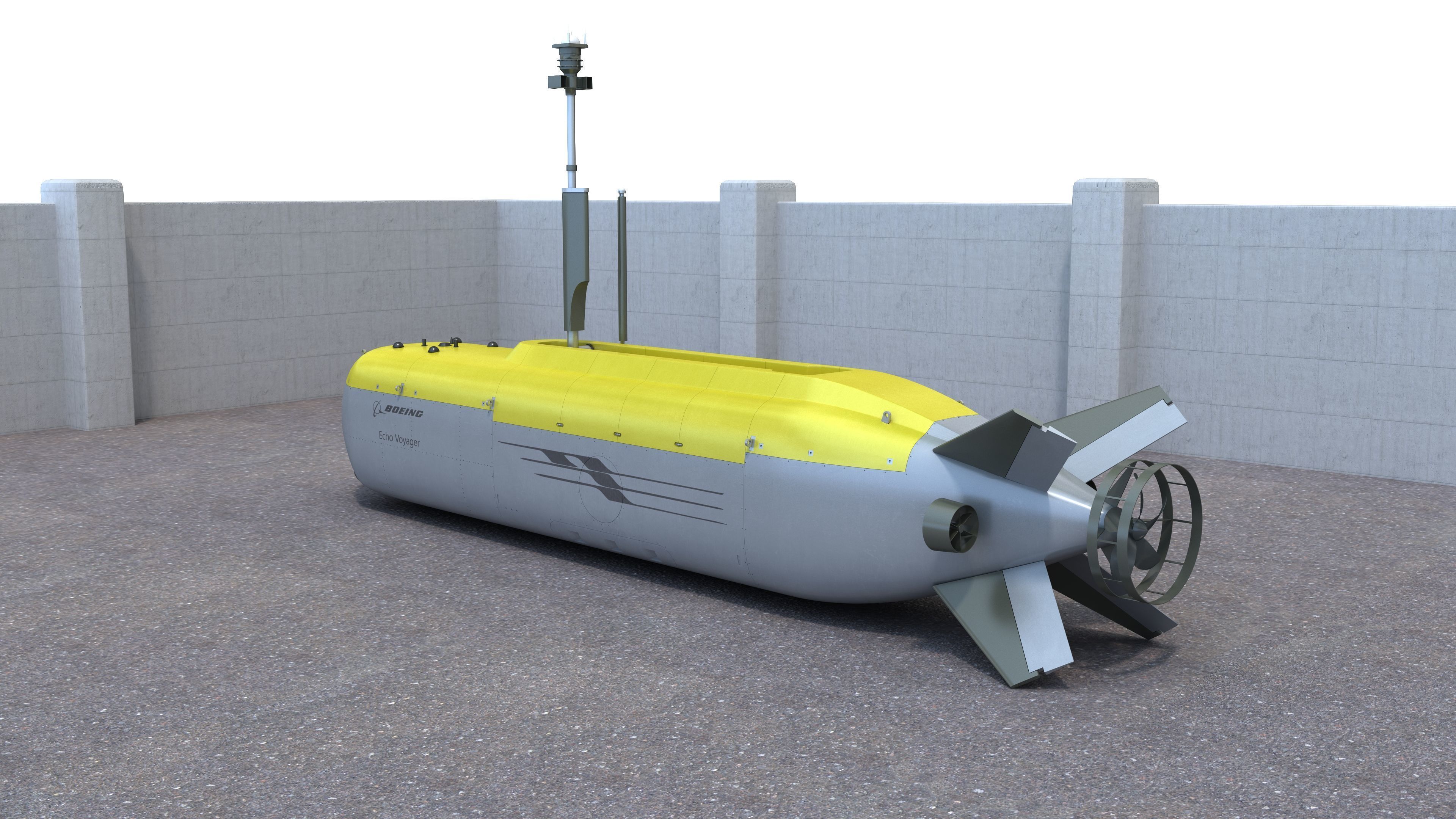 B echo voyager 3D model_2