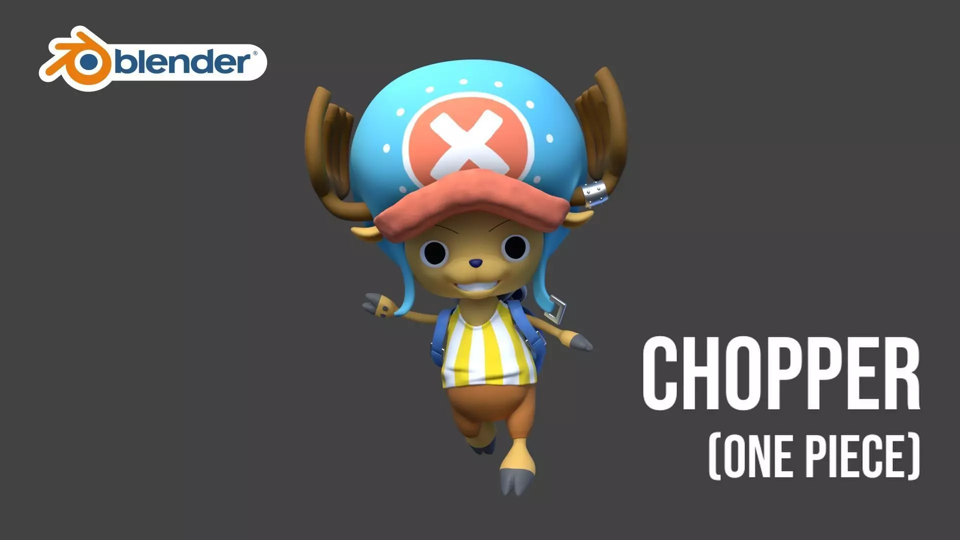 Chopper - One Piece Blender Model 3D model_0