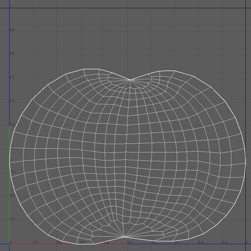 Medieval Chayote Low-poly 3D model_11