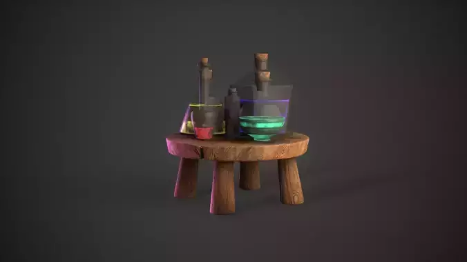 Medieval Potion Bottles