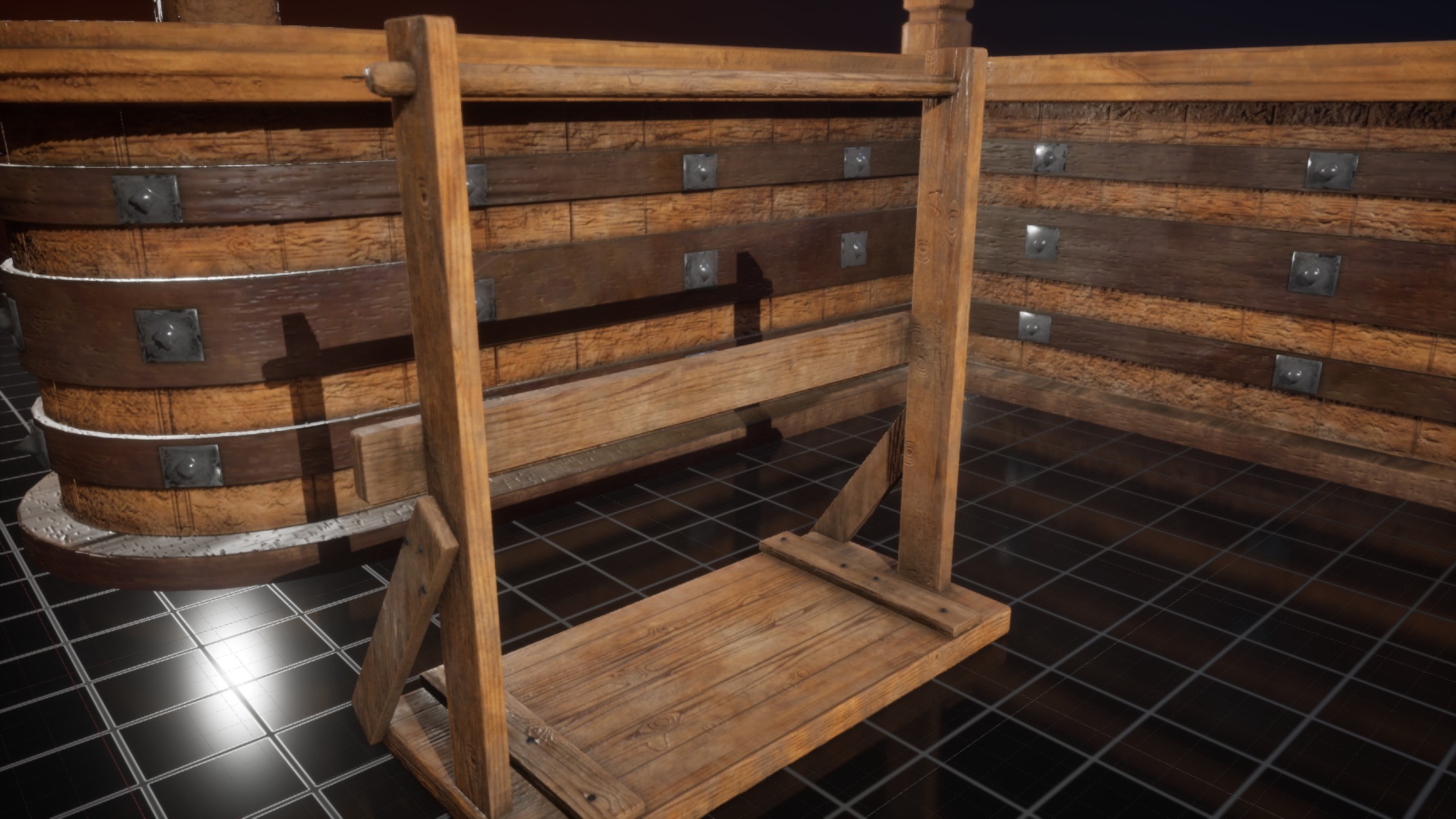 Medieval Props Low-poly 3D model_7