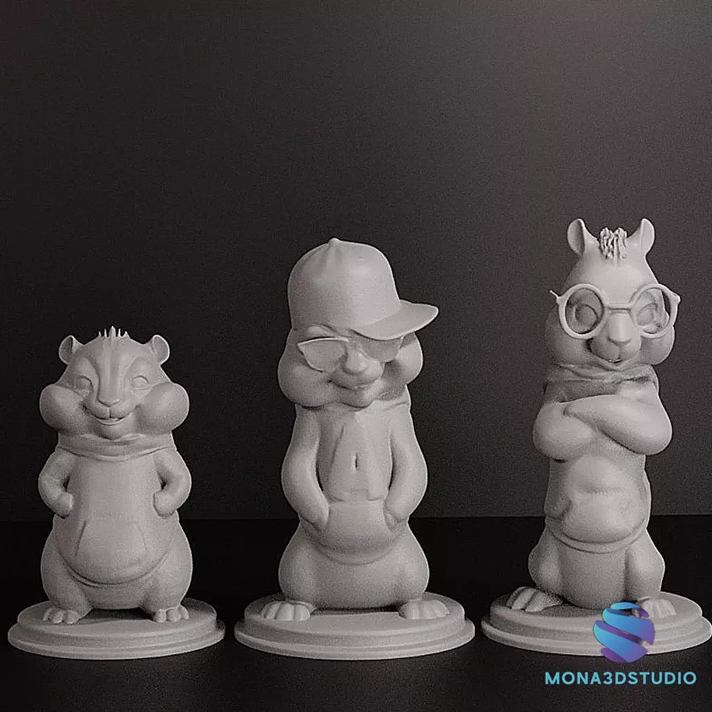 CHIPMUNK COLLECTION 3D print model_2