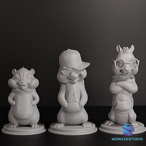 CHIPMUNK COLLECTION 3D print model