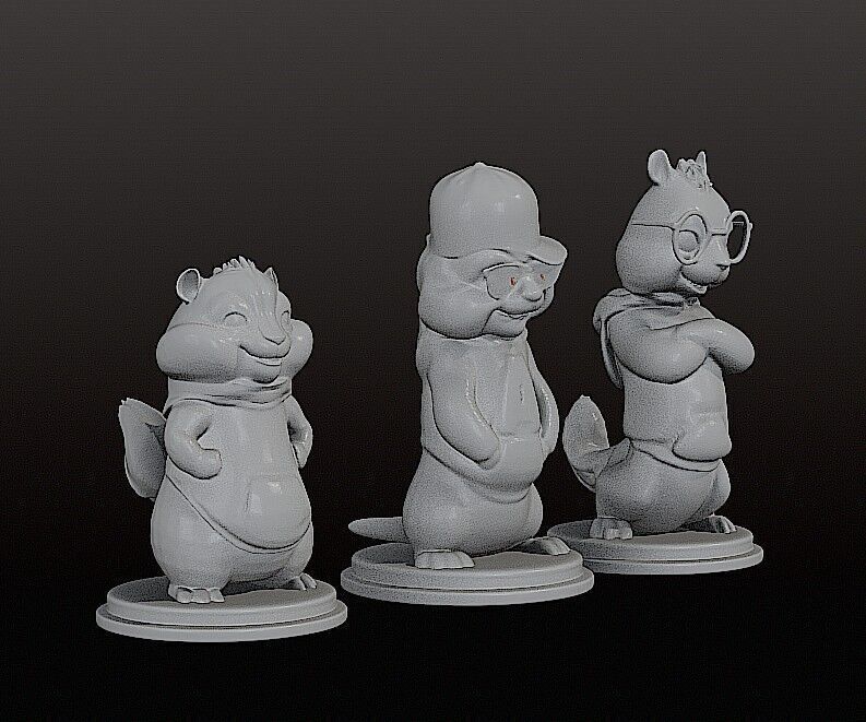CHIPMUNK COLLECTION 3D print model_4