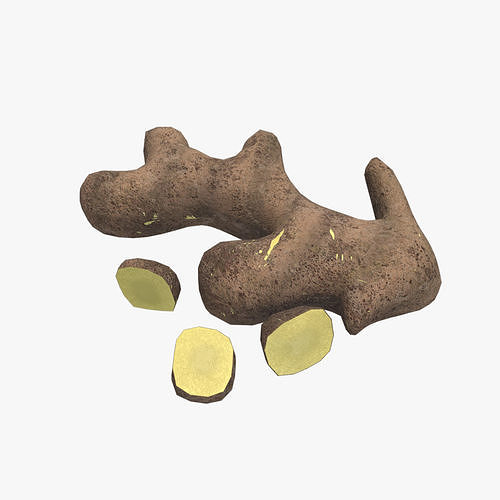 Medieval Ginger Low-poly 3D model