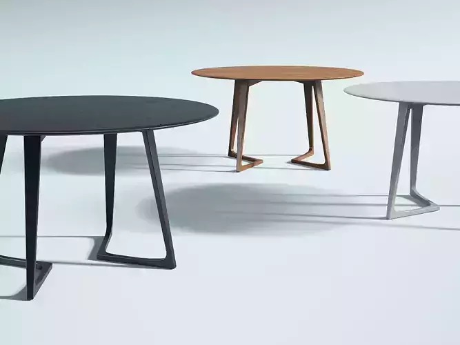 Twist Round Dining Table 140