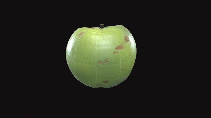 Medieval Gooseberries Low-poly 3D model 4