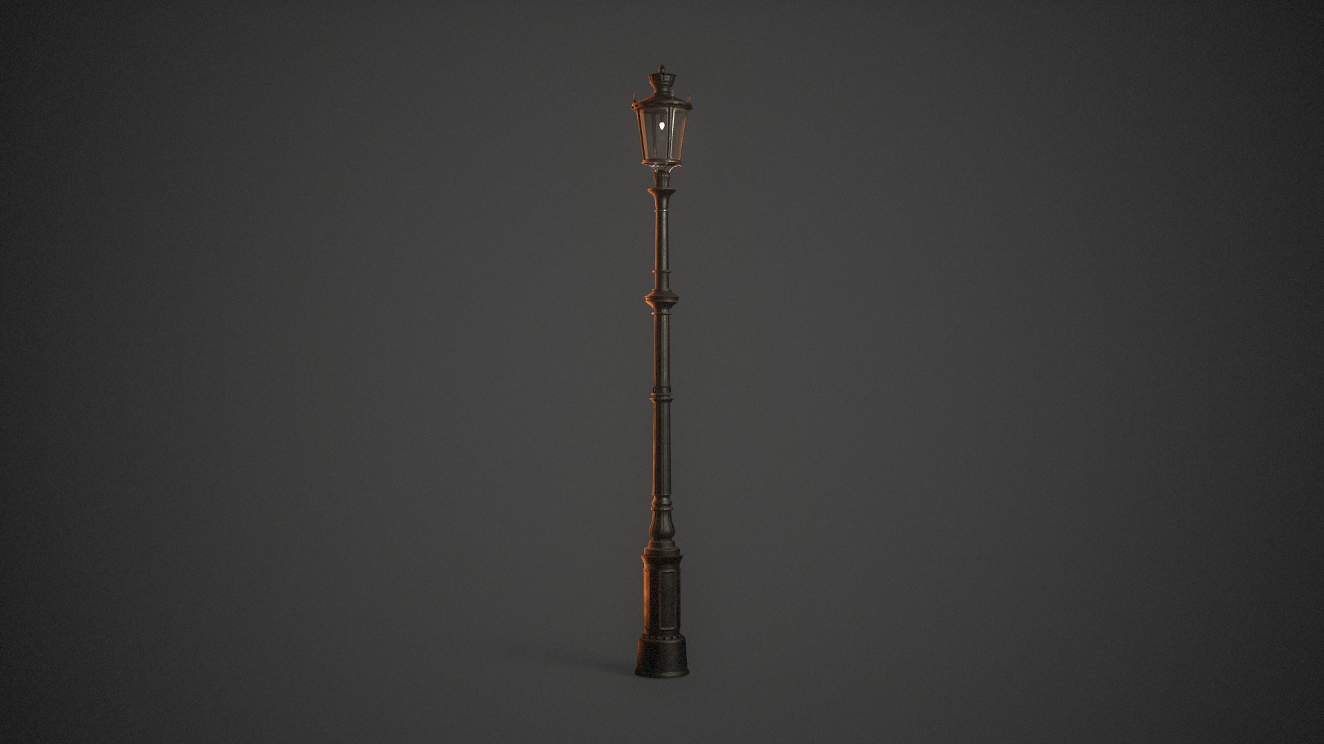Street Lamp 3D model_1