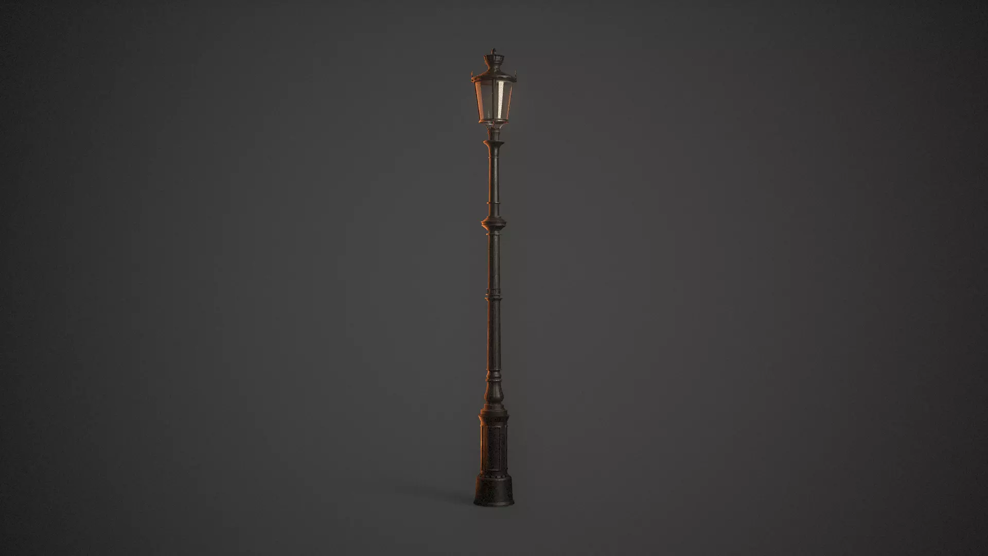 Street Lamp 3D model_0