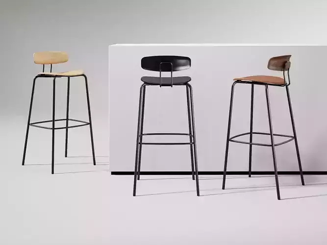 Okito Ply Bar Chair