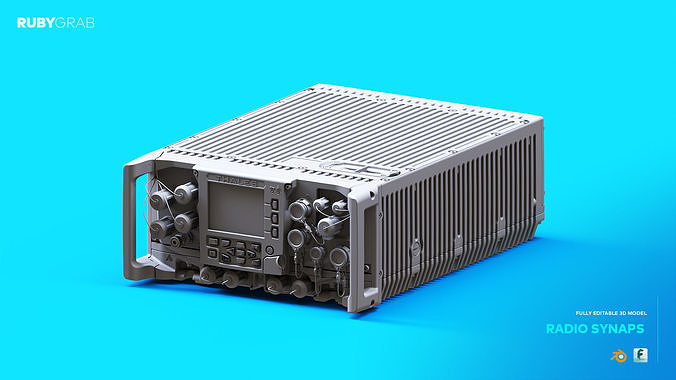 Radio Synaps Communication Device 3D model