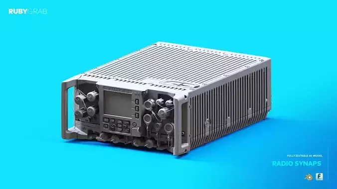 Radio Synaps Communication Device 3D model