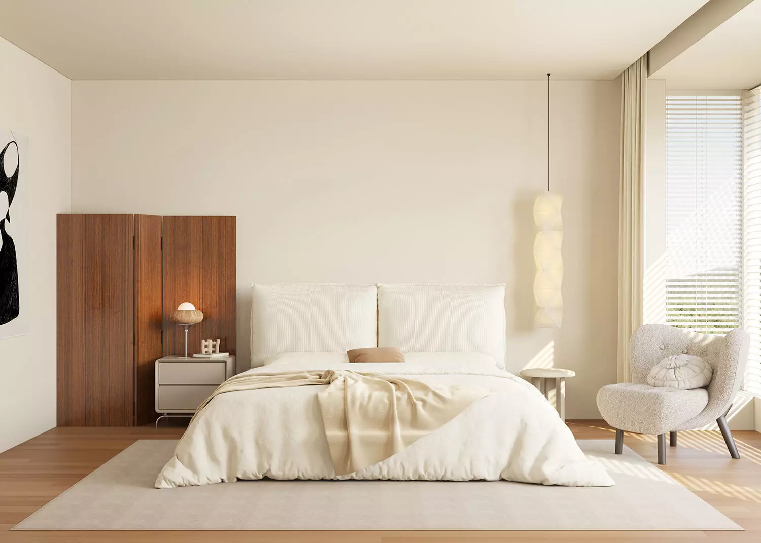 the silence of residential  3D model_0