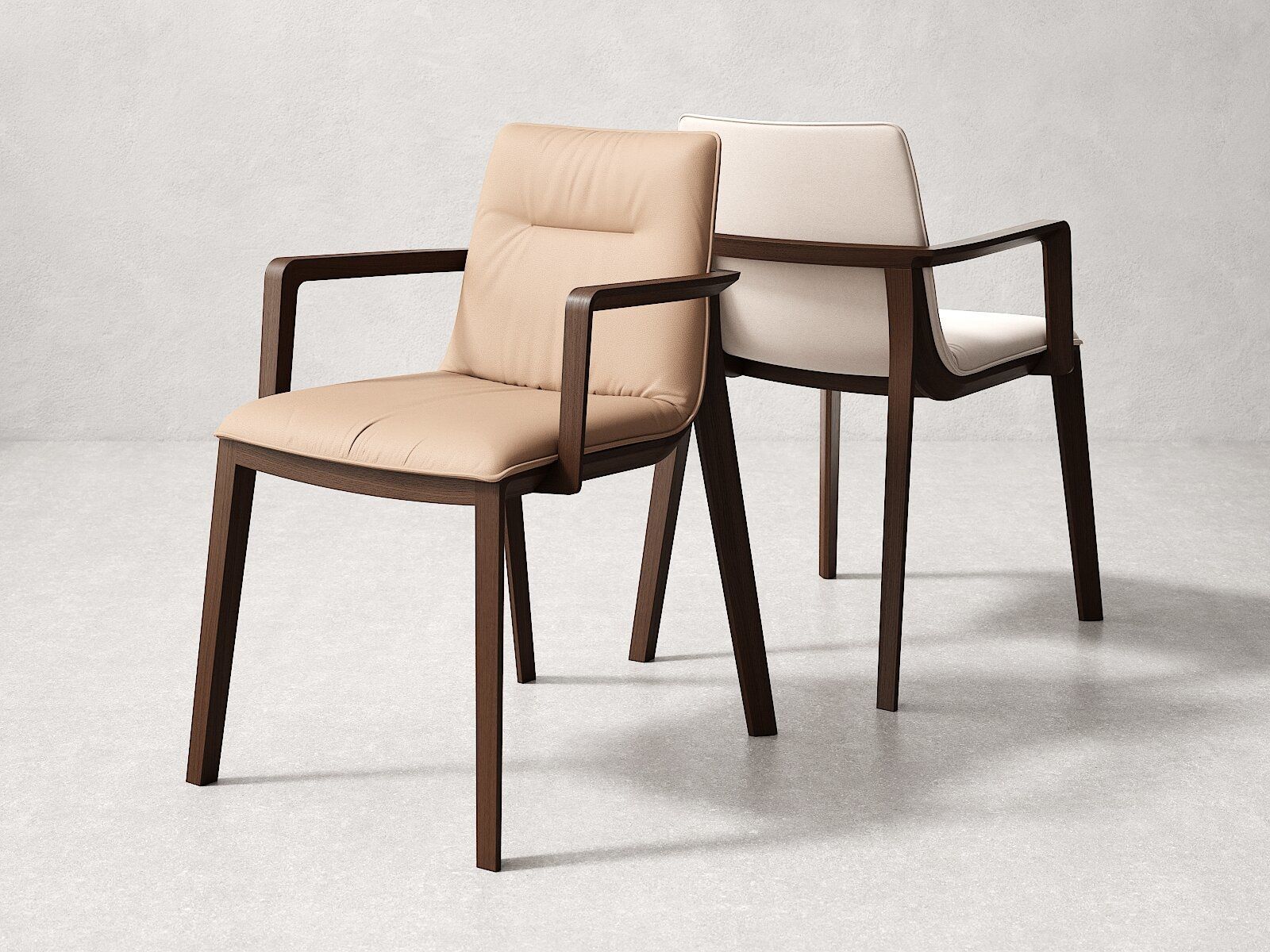 Challenge Armchair Soft 3D model_1