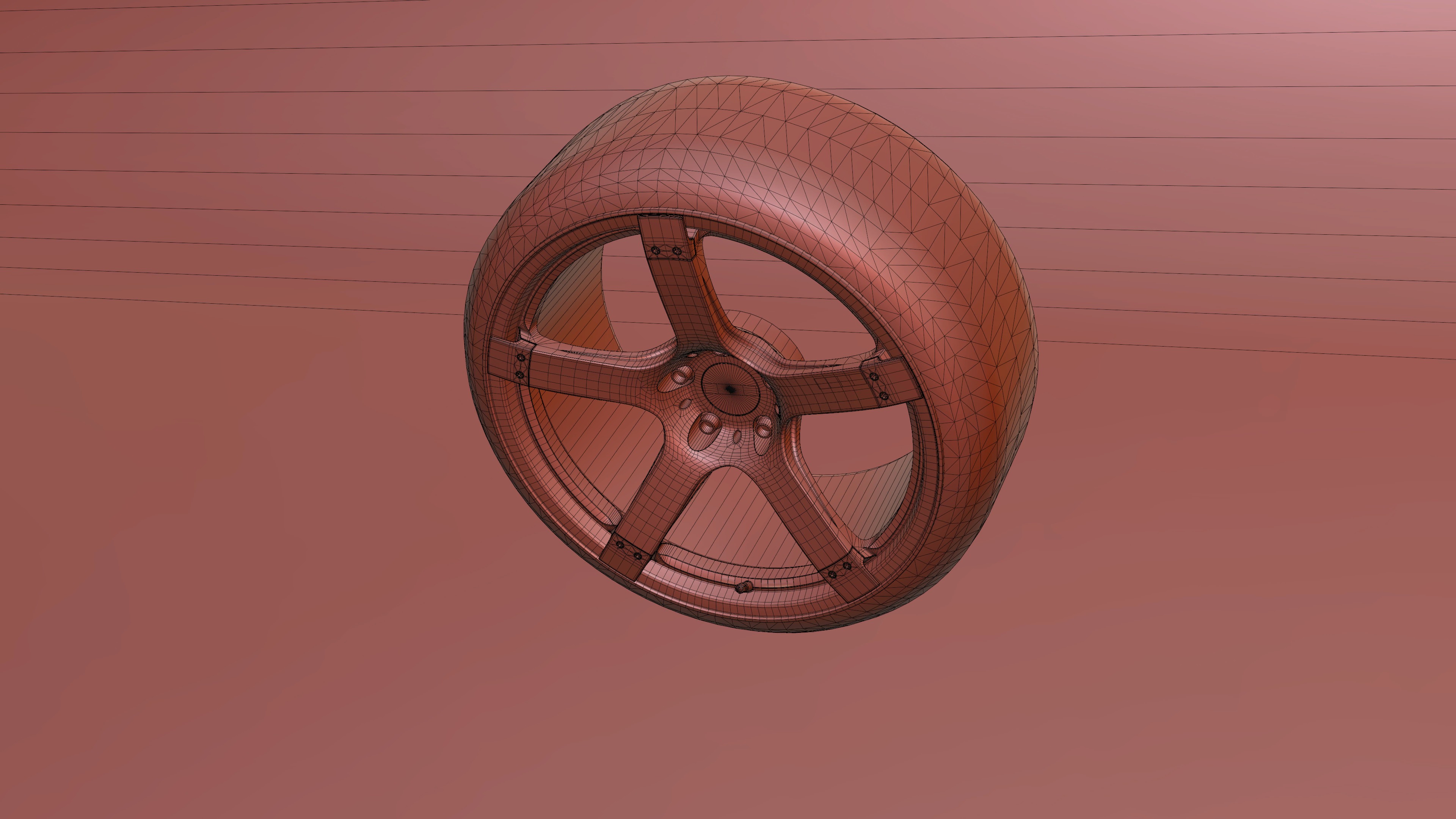 Rays Prodrive GC-05N Low-poly 3D model_12