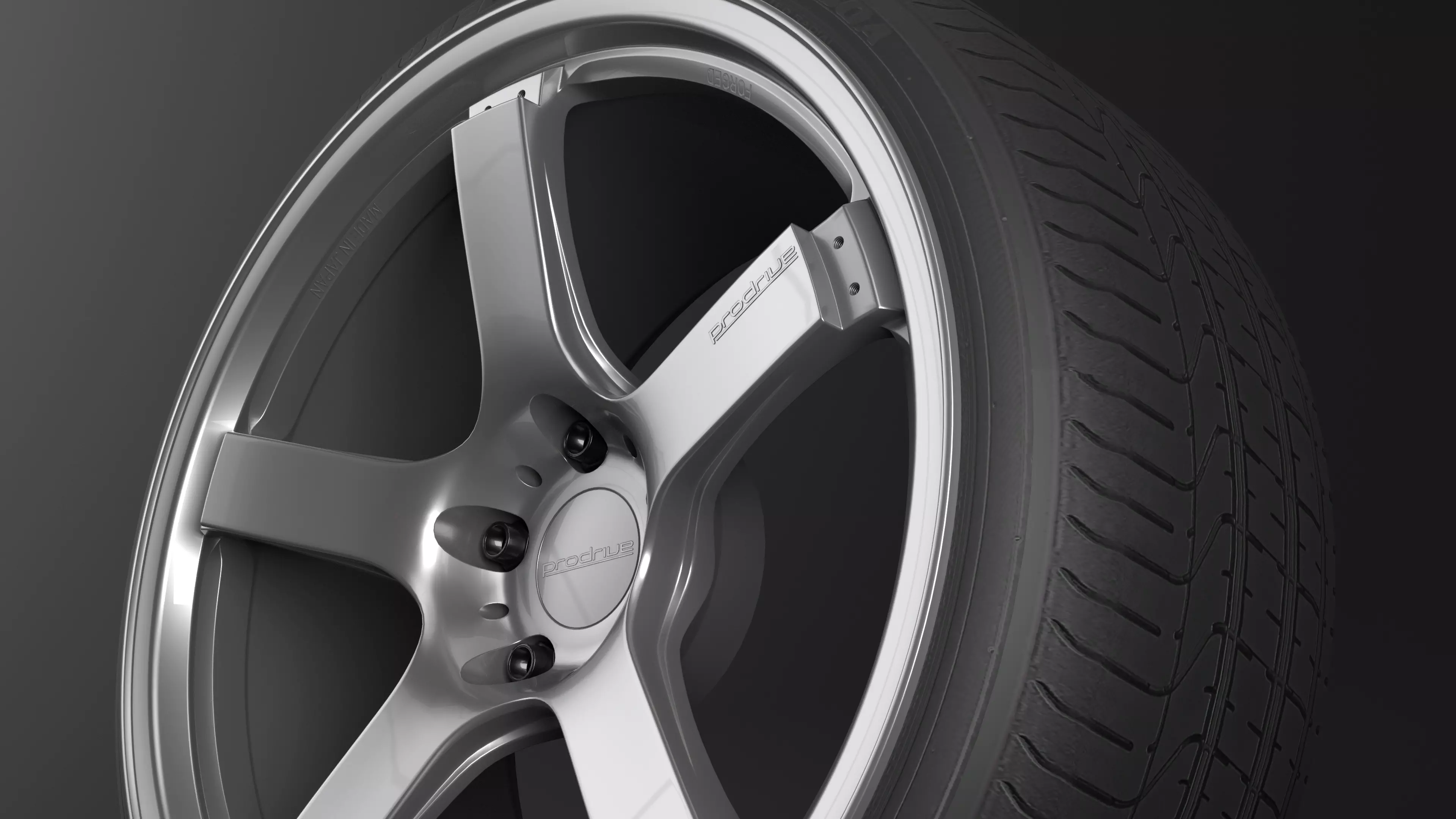 Rays Prodrive GC-05N Low-poly 3D model_0