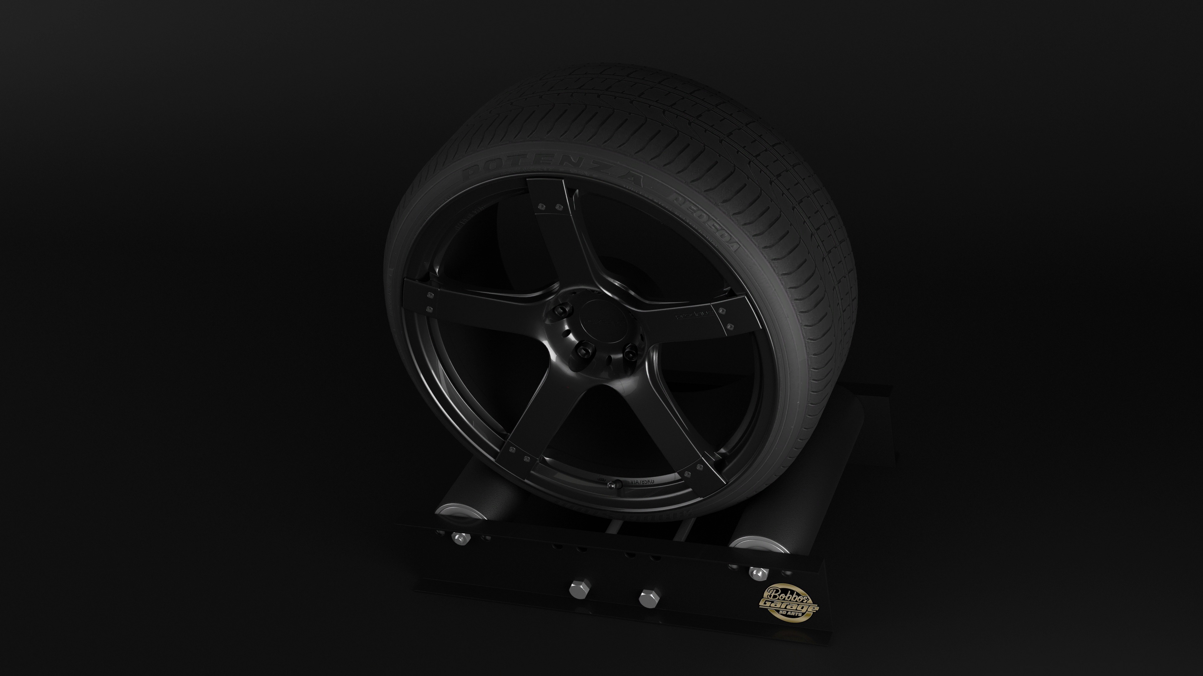 Rays Prodrive GC-05N Low-poly 3D model_5