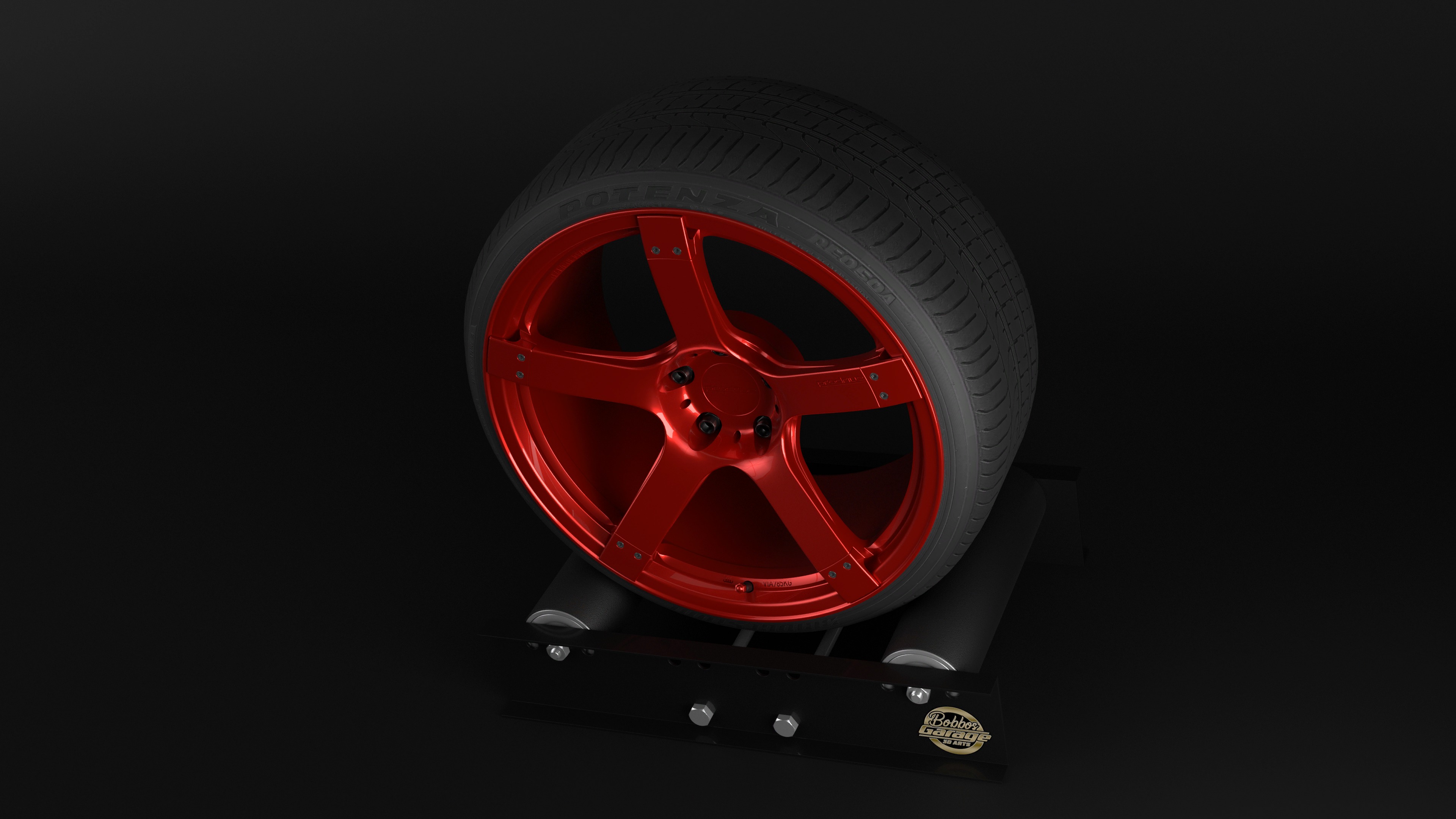 Rays Prodrive GC-05N Low-poly 3D model_8
