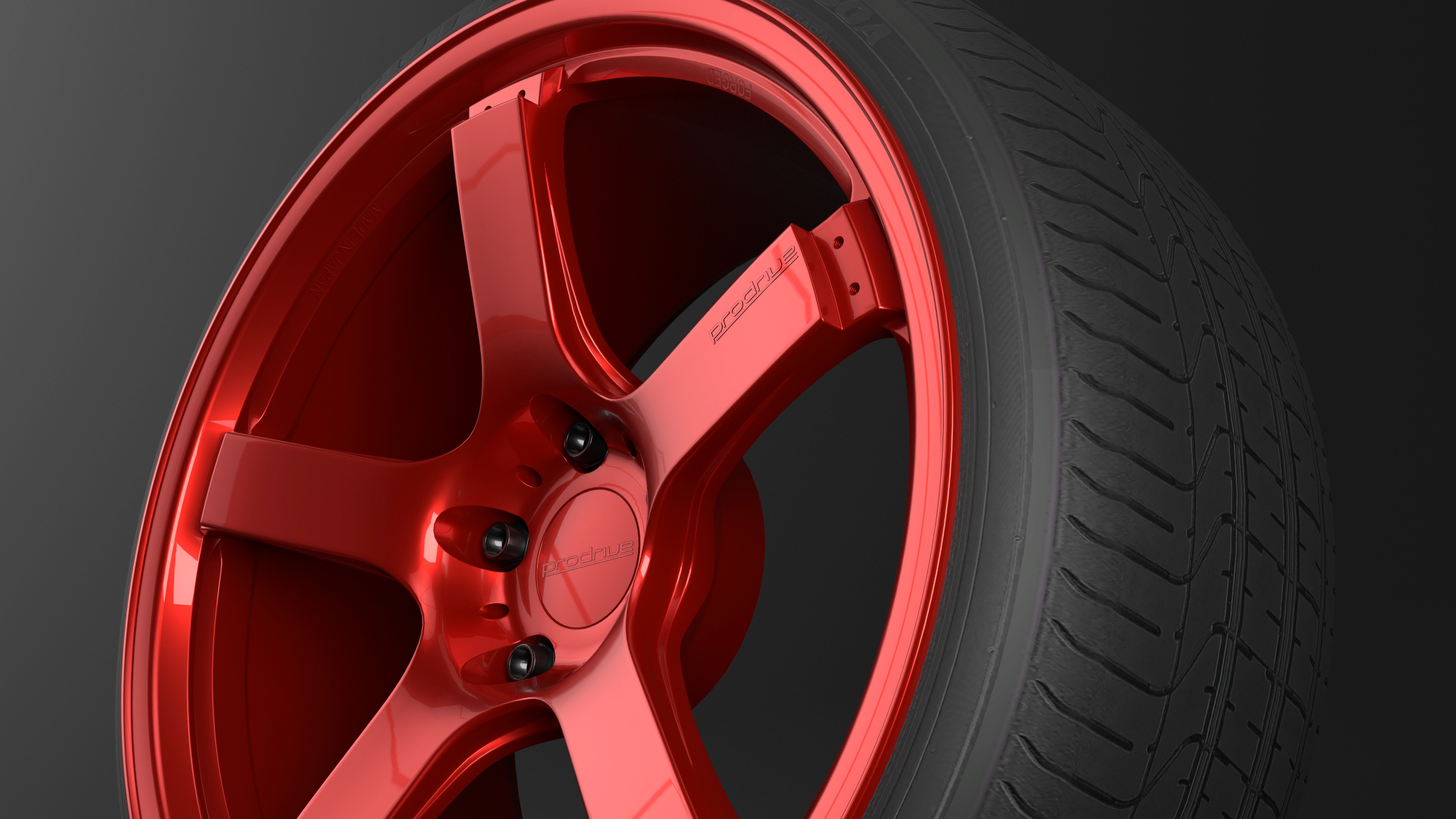 Rays Prodrive GC-05N Low-poly 3D model_6