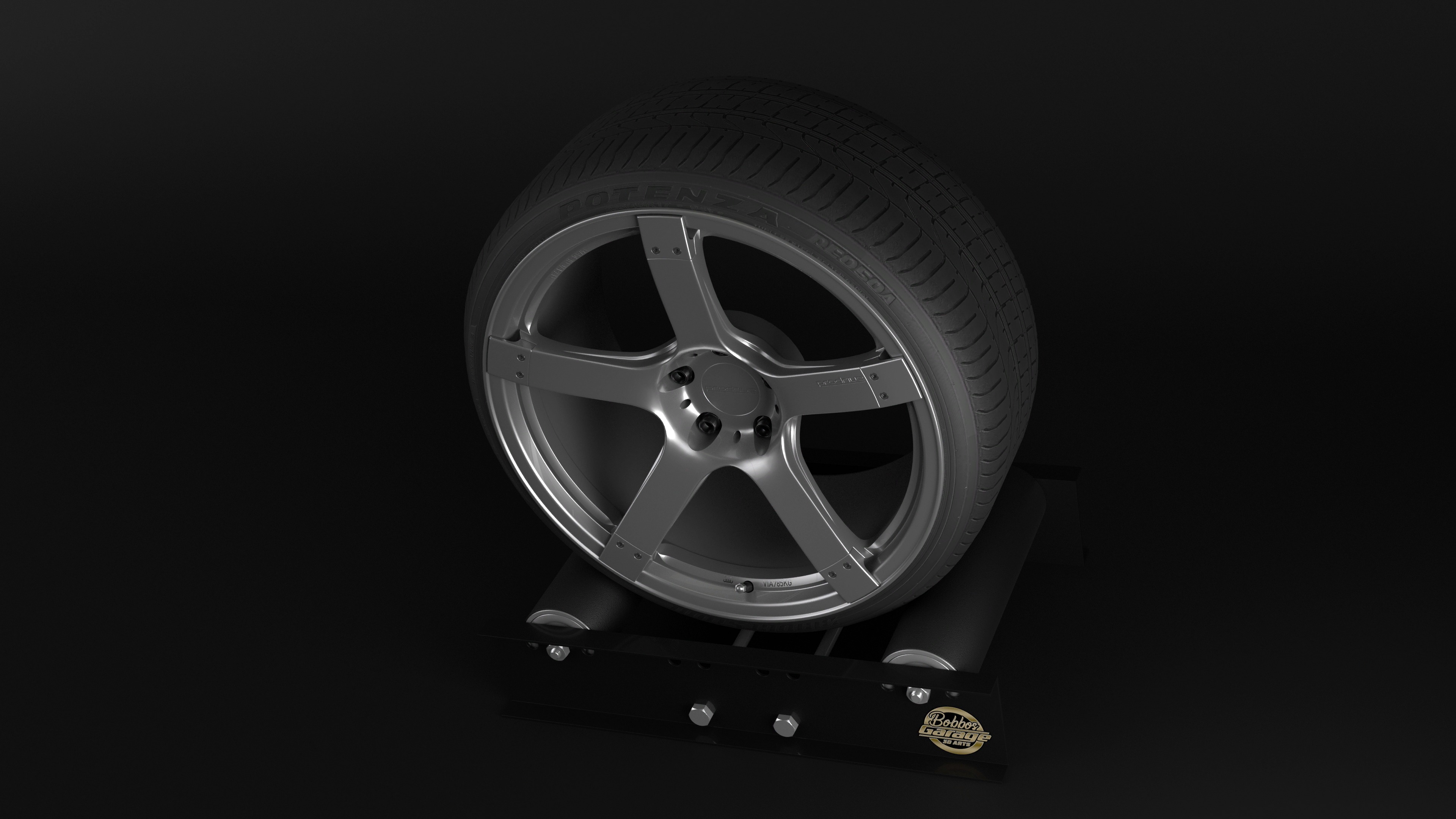 Rays Prodrive GC-05N Low-poly 3D model_2