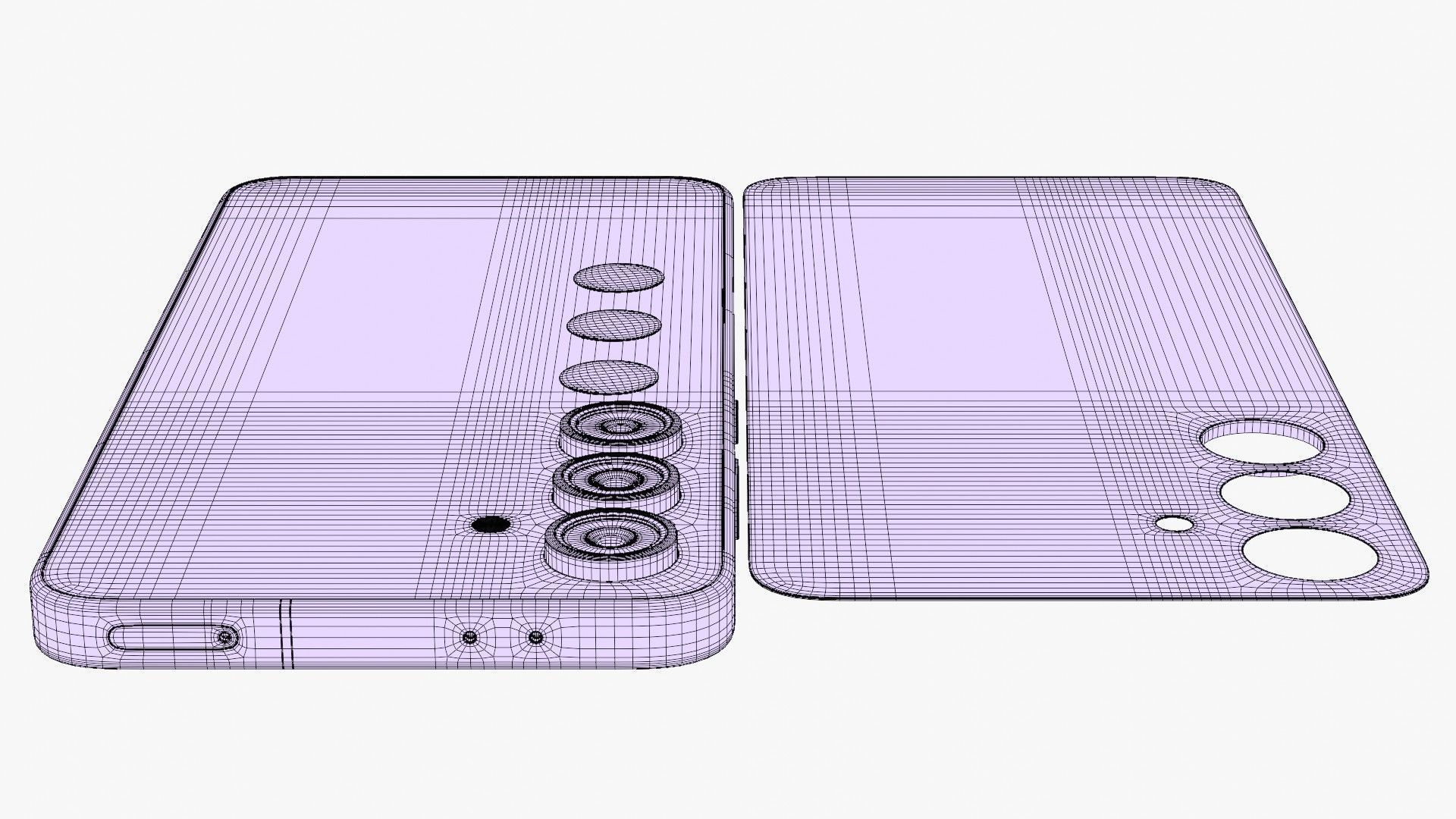 Samsung Galaxy S24 FE Gray 3D model_16