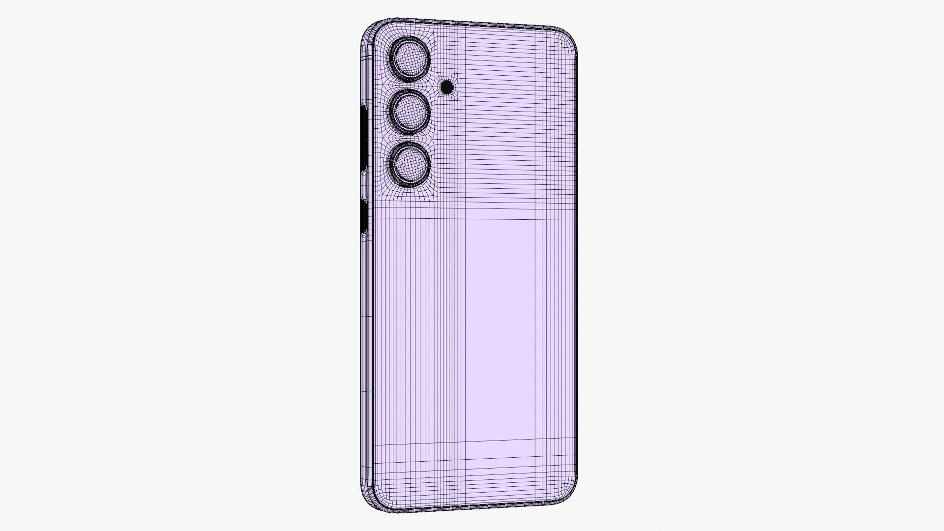 Samsung Galaxy S24 FE Gray 3D model_19