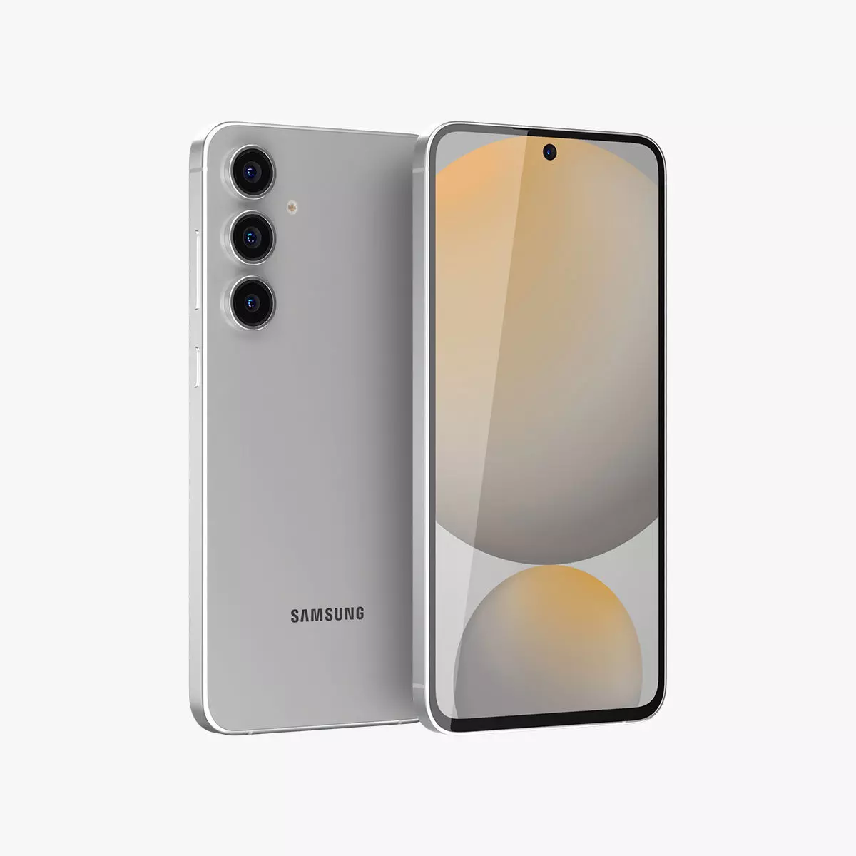 Samsung Galaxy S24 FE Gray 3D model_0