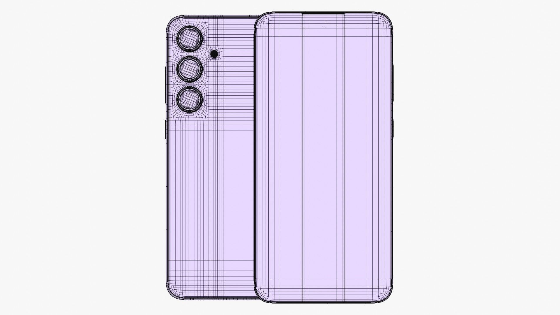 Samsung Galaxy S24 FE Gray 3D model_11