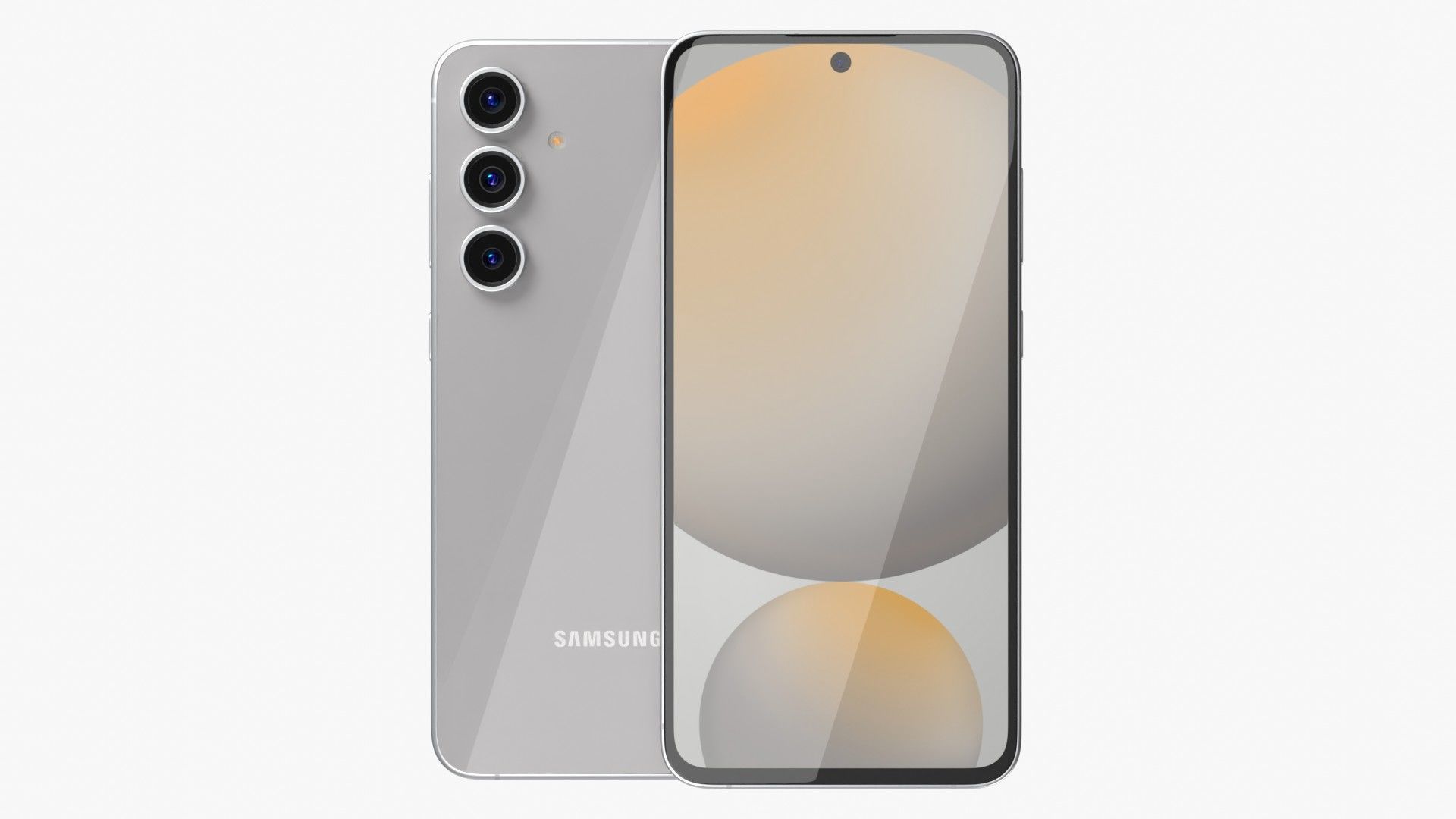 Samsung Galaxy S24 FE Gray 3D model_1