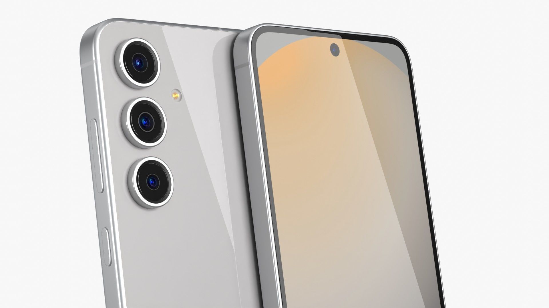 Samsung Galaxy S24 FE Gray 3D model_3