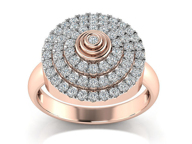 Women Ring  Render 3dm STL OBJ FBX Details 3D print model