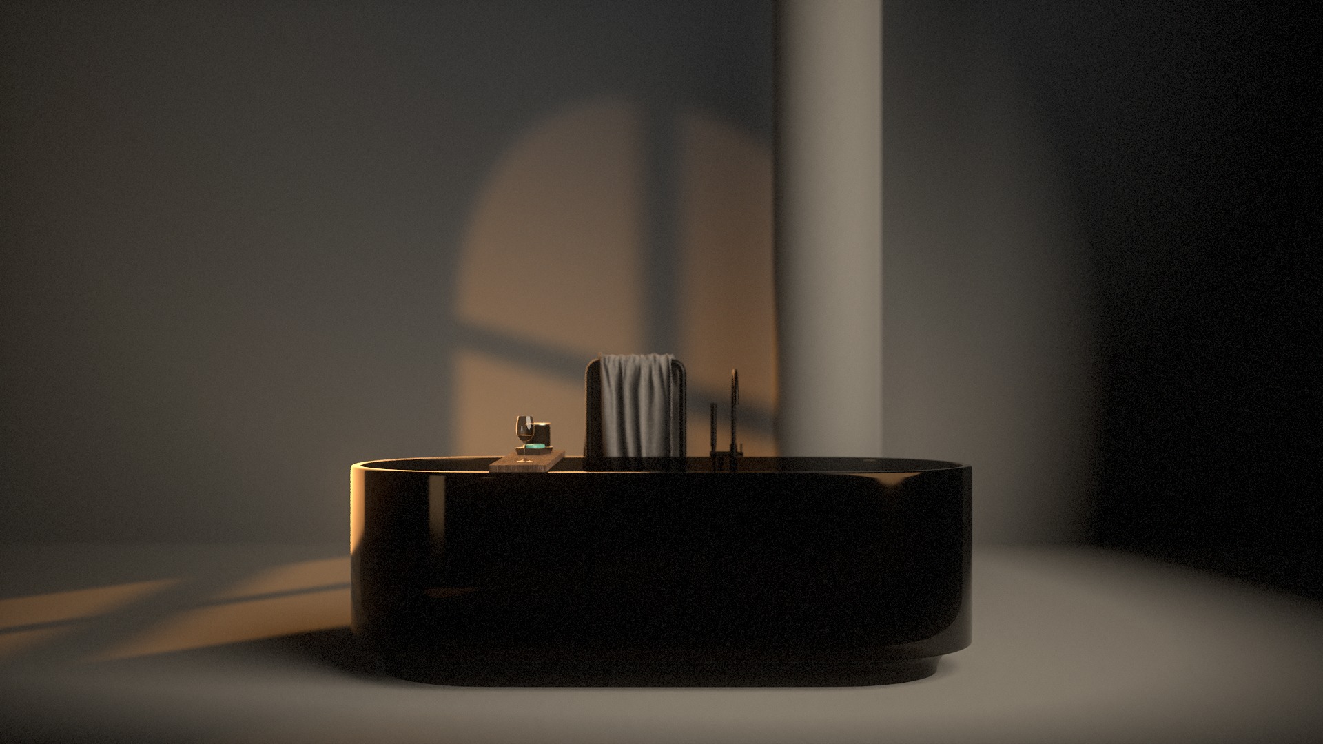 Bathtub 3D model_2