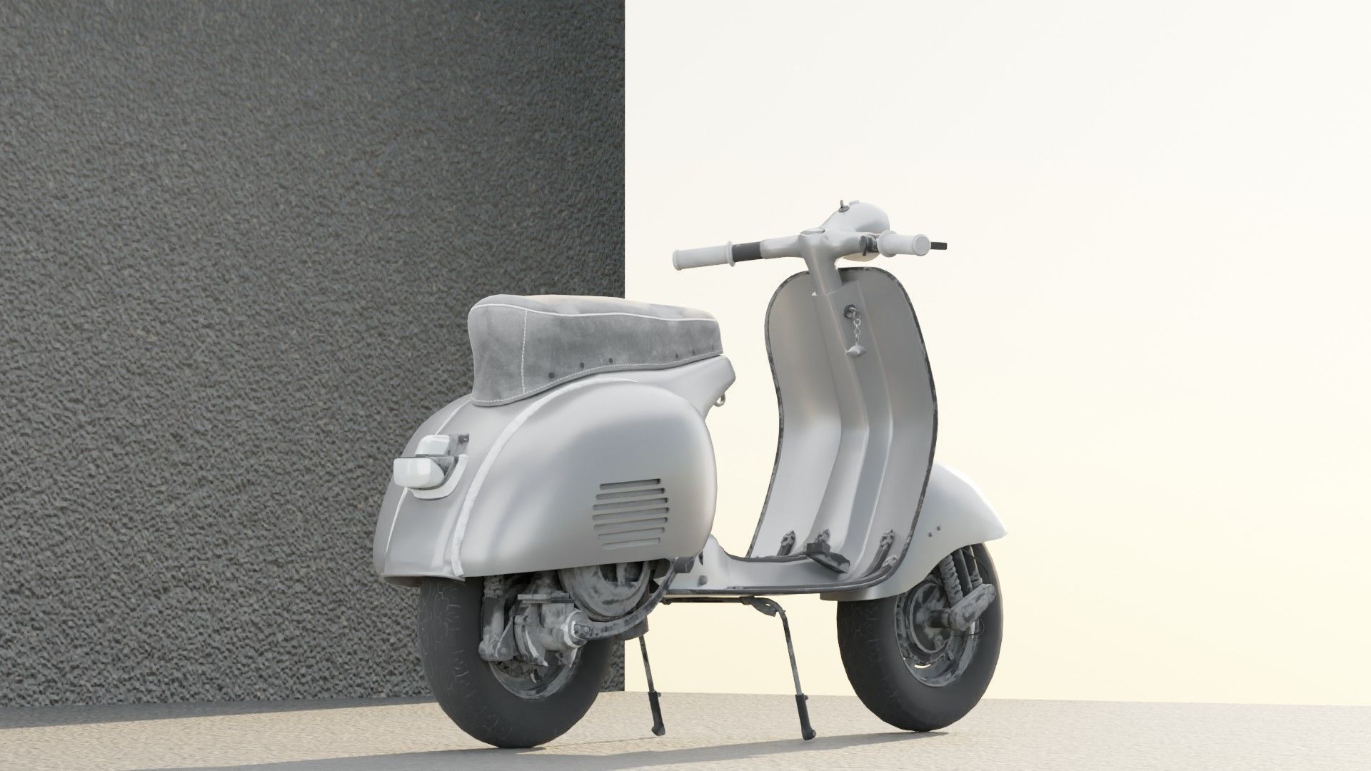 Vespa 150 GS 3D model_3