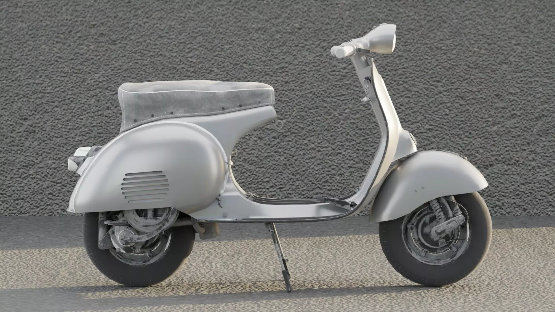 Vespa 150 GS 3D model_0