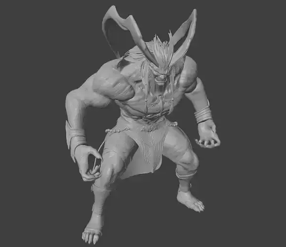 Ifrit - Final Fantasy 7 Rekame-Rebirth
