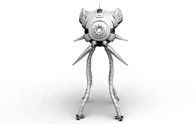  Octopus Robot 3D Model