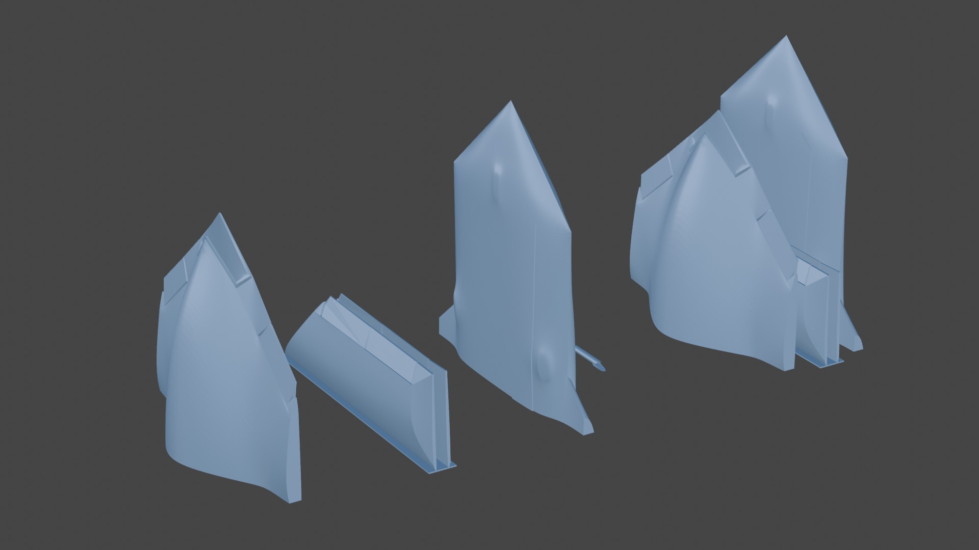 Boeing X-45A 3D print model_5