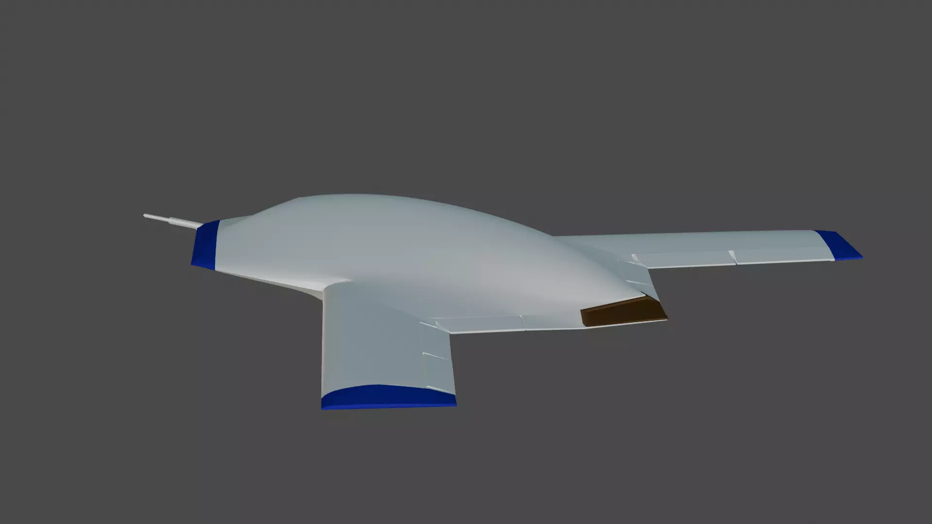 Boeing X-45A 3D print model_0