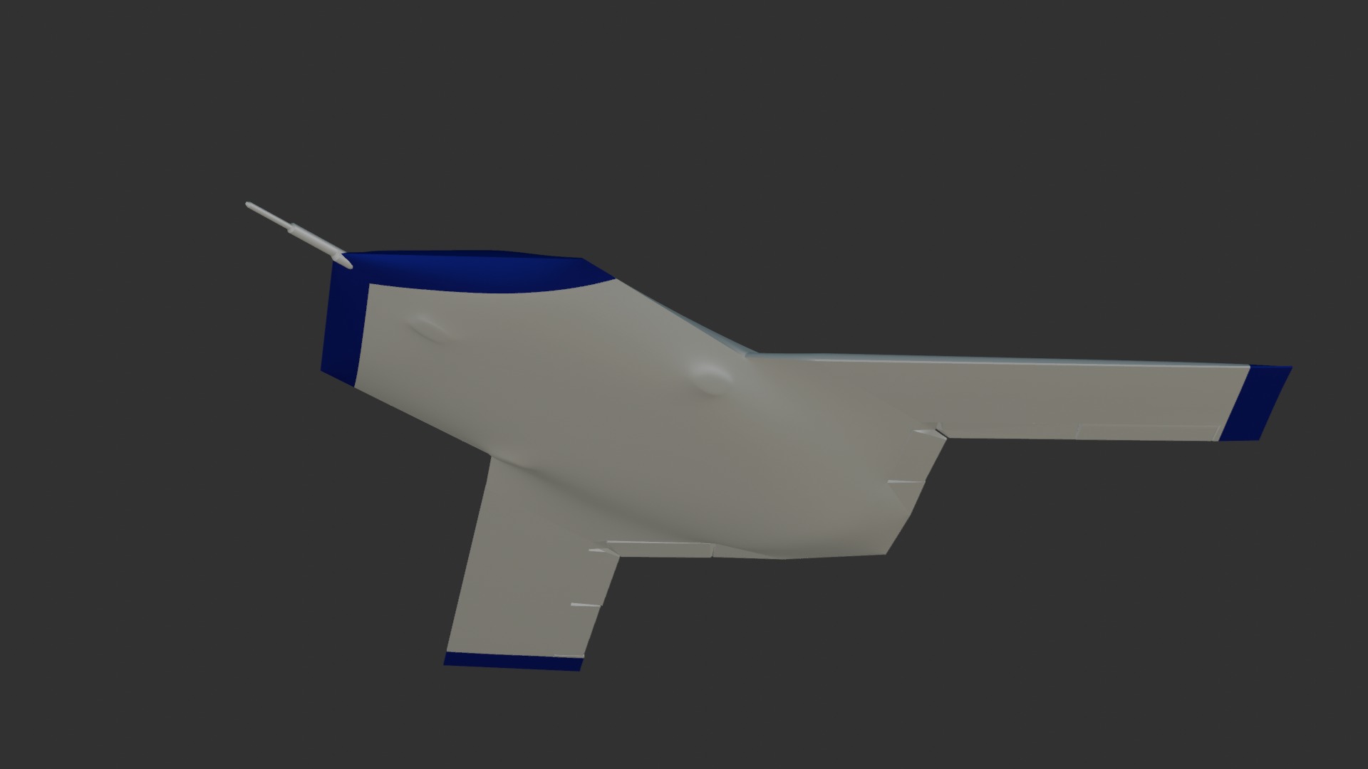 Boeing X-45A 3D print model_3
