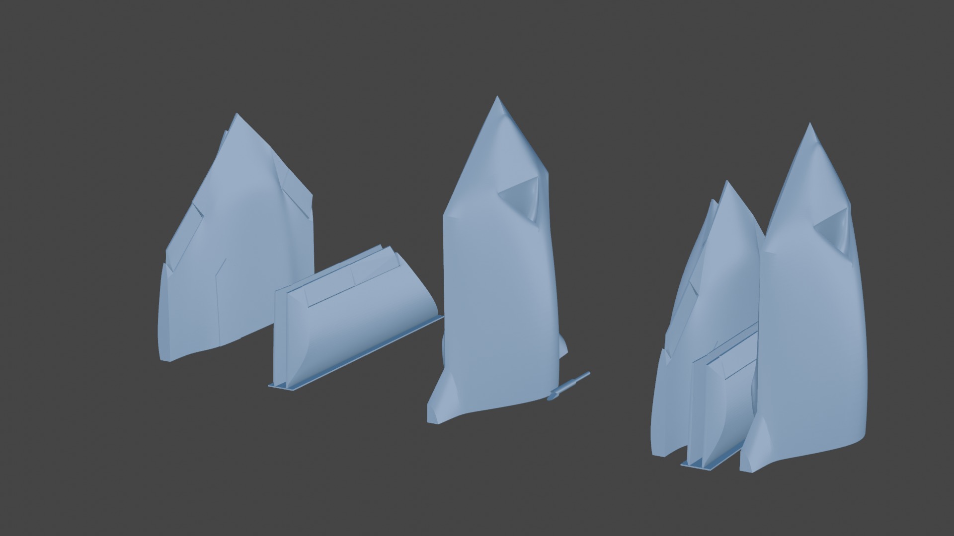 Boeing X-45A 3D print model_6