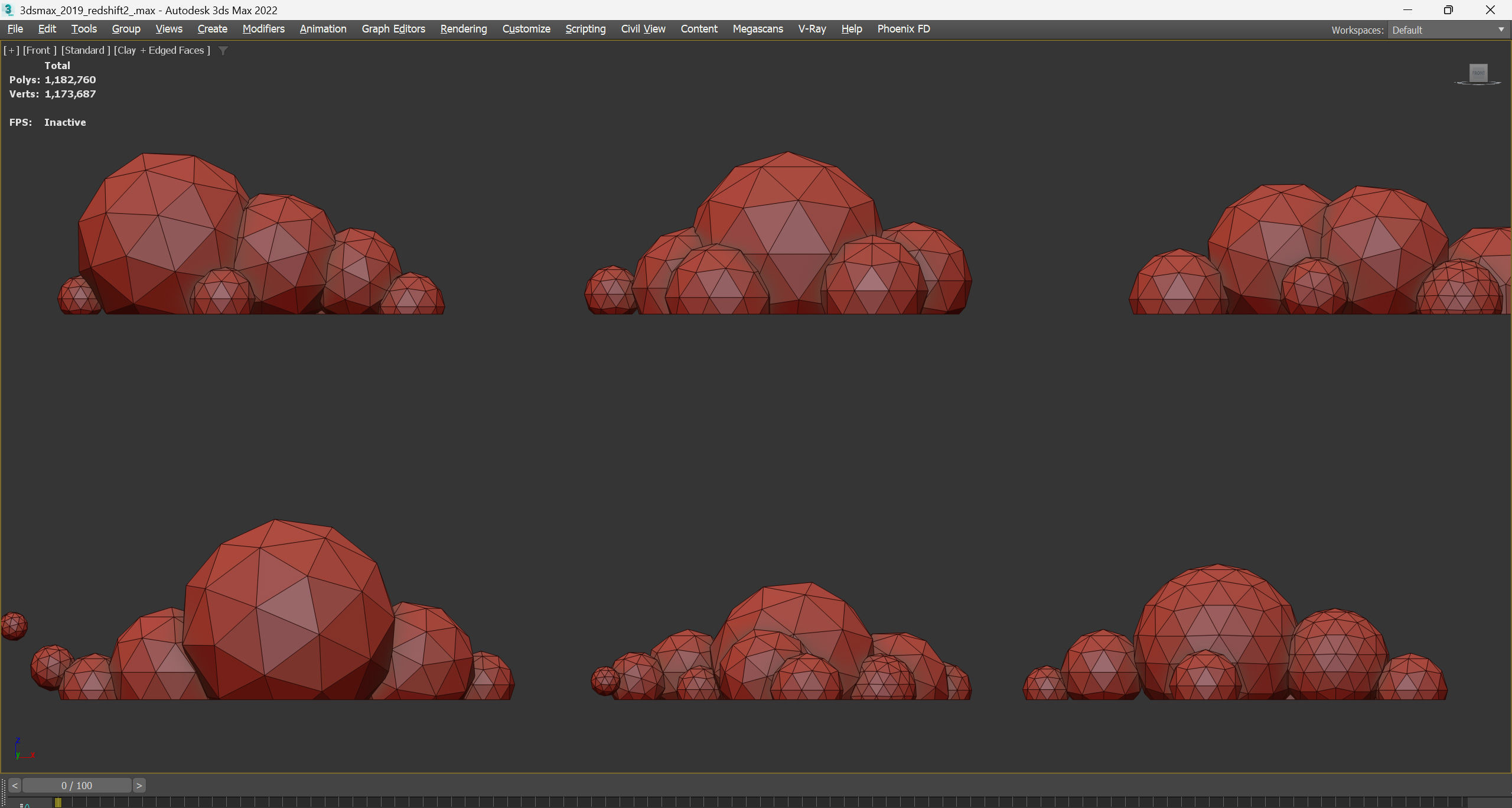 Stylized Cartoon Clouds and Weather Icons pack 140 assets Low-poly 3D model_47