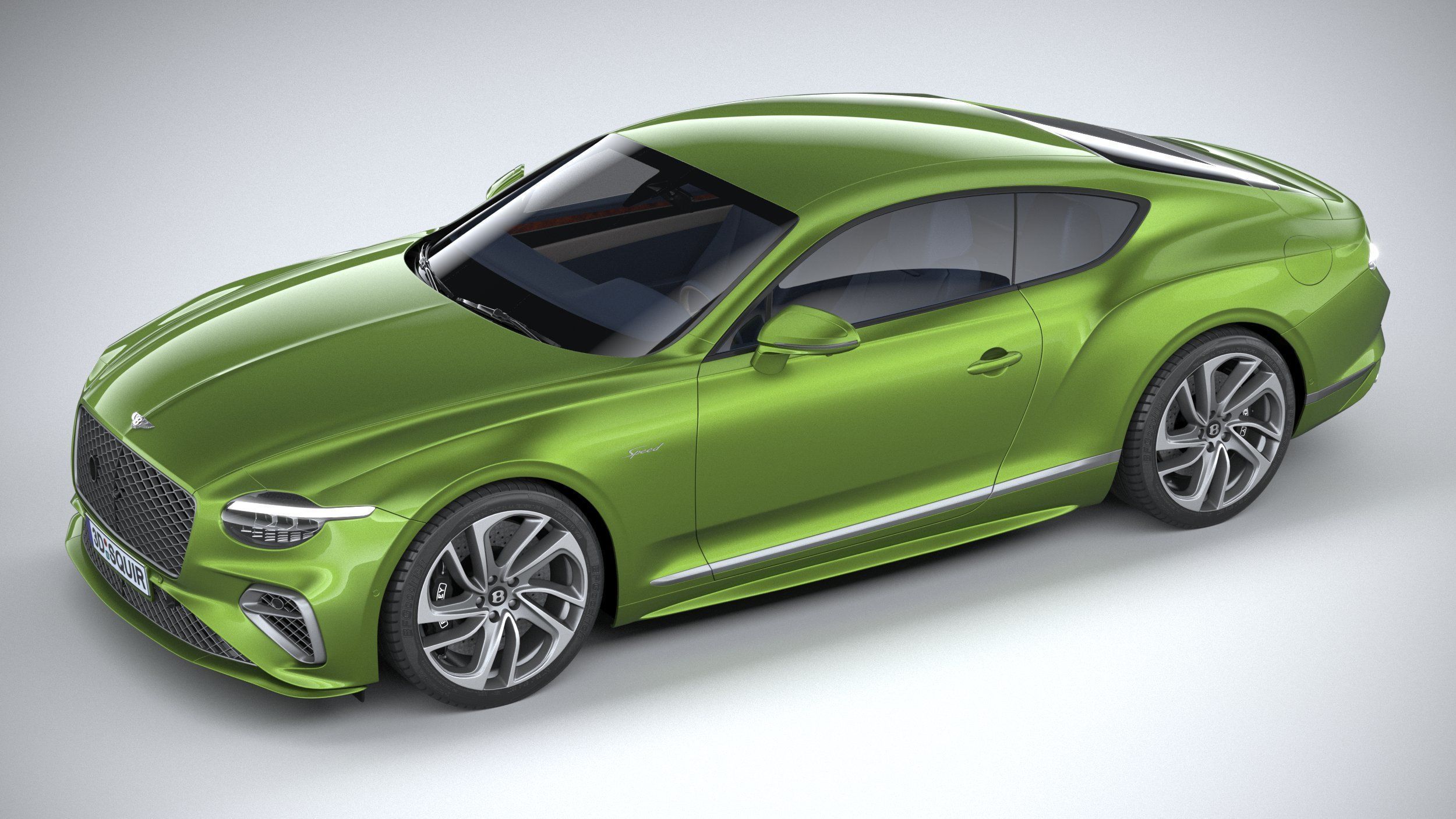 Bentley Continental GT Speed 2025 3D model_7