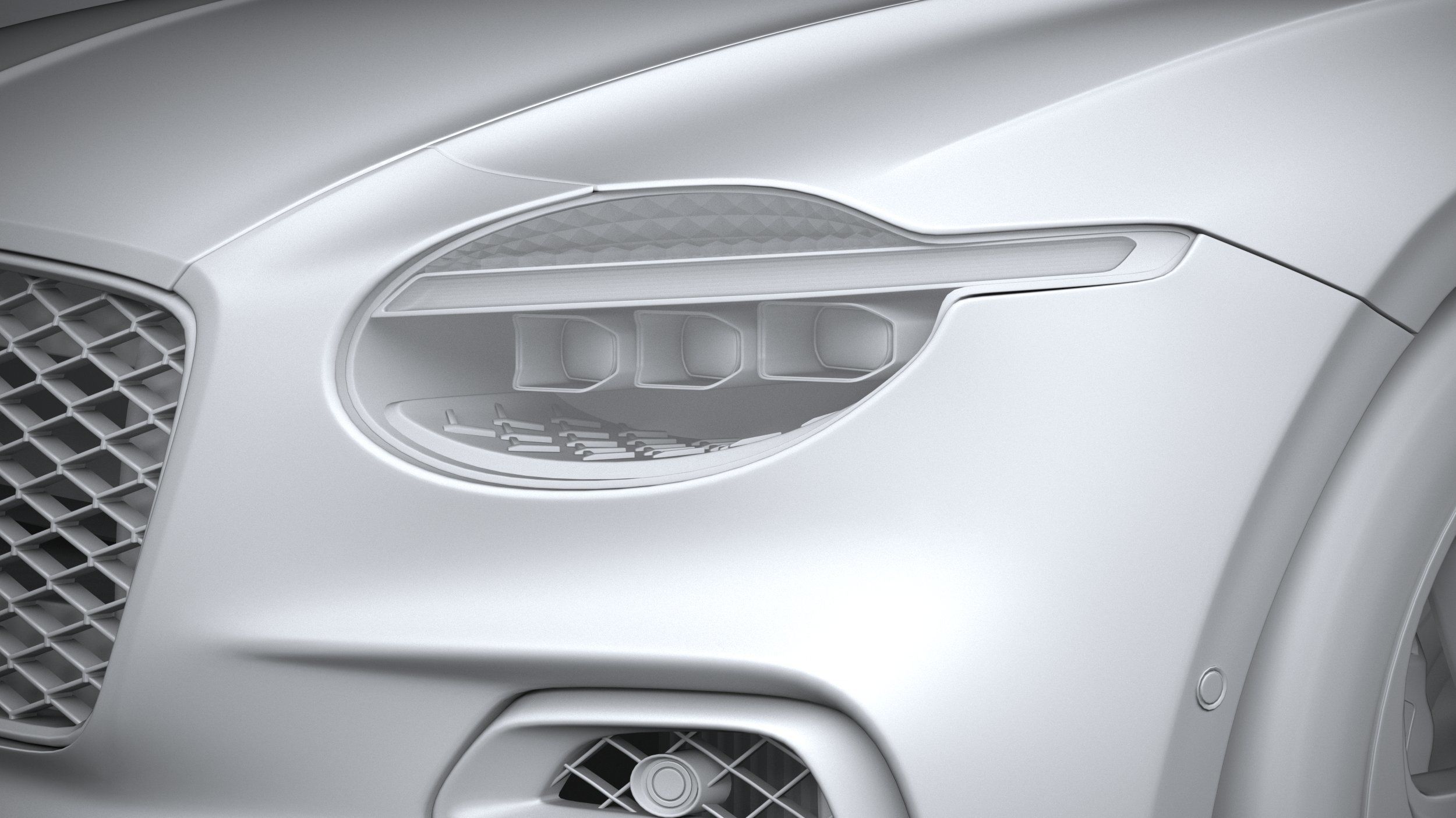 Bentley Continental GT Speed 2025 3D model_23