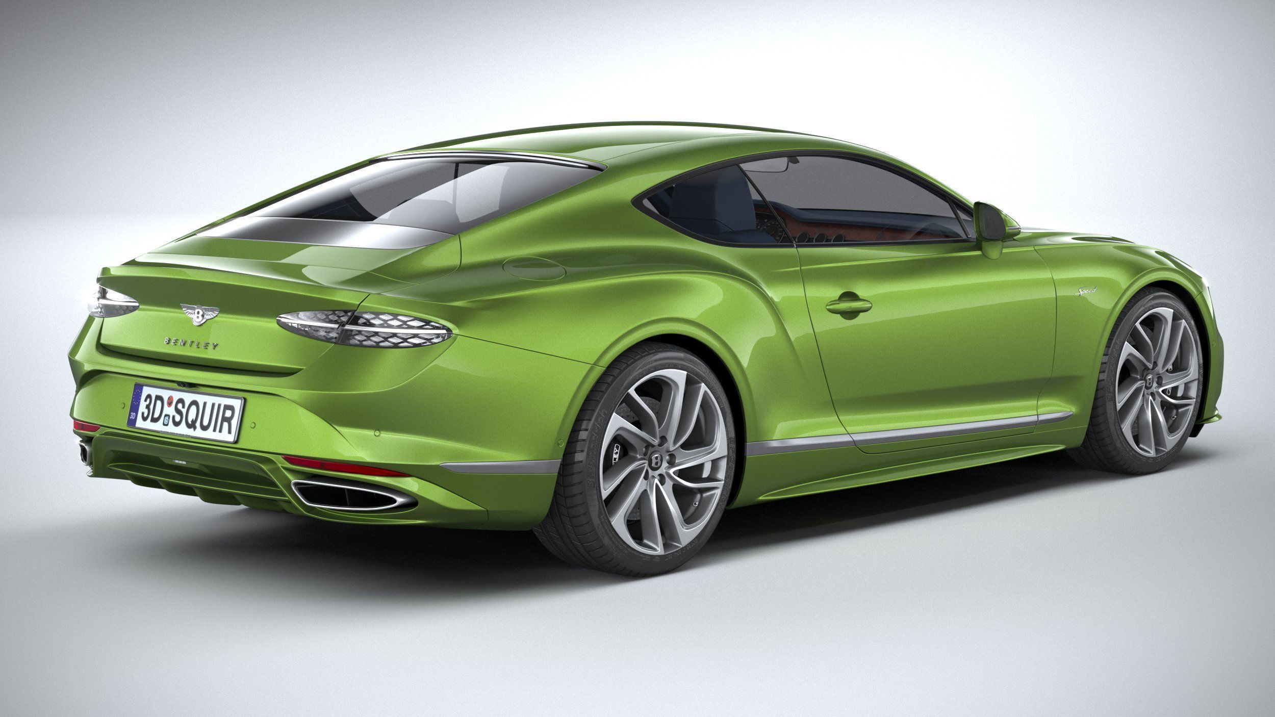 Bentley Continental GT Speed 2025 3D model_17