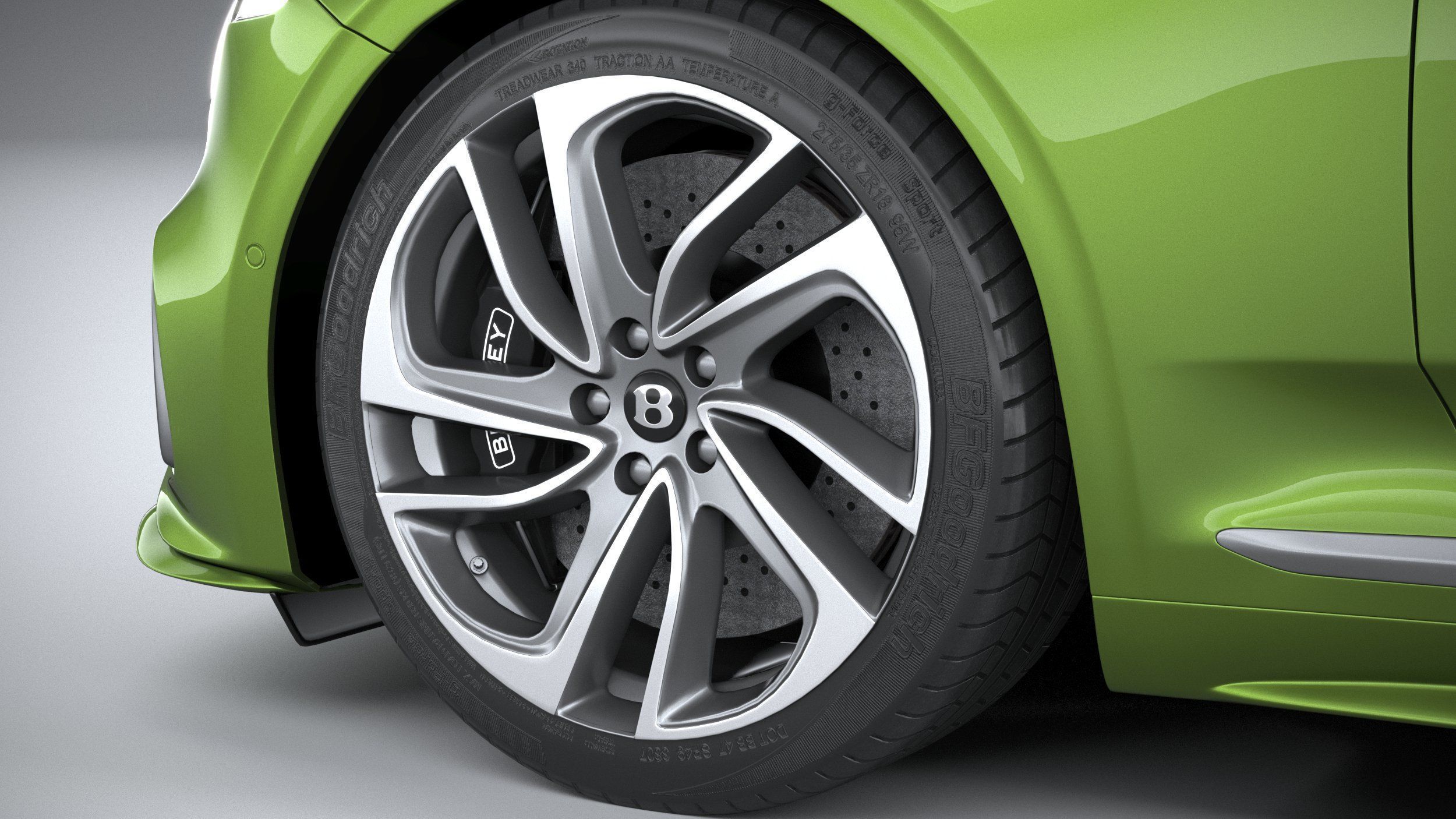 Bentley Continental GT Speed 2025 3D model_16